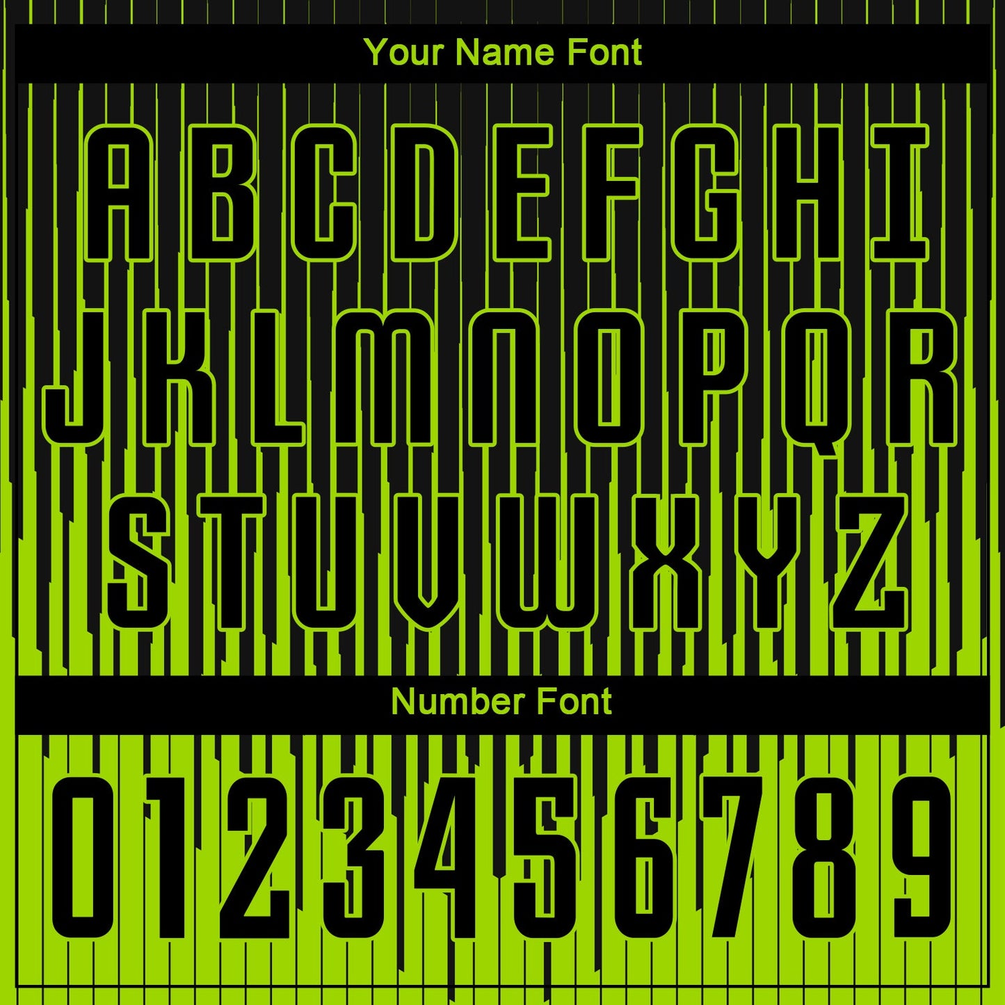 Custom Neon Green Black Sublimation Soccer Uniform Jersey - Sky-Custom