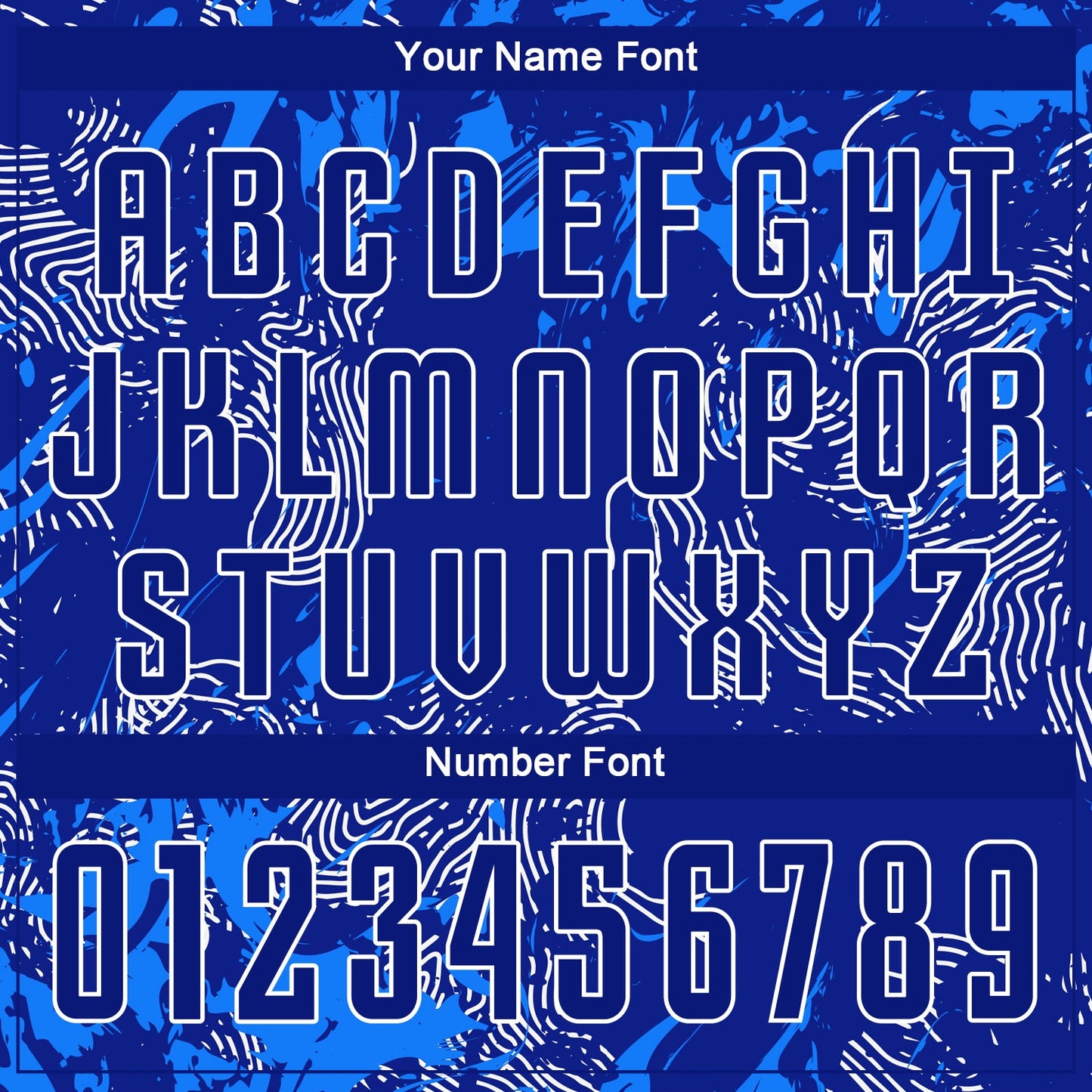 Custom Royal Royal-White Sublimation Soccer Uniform Jersey - Sky-Custom