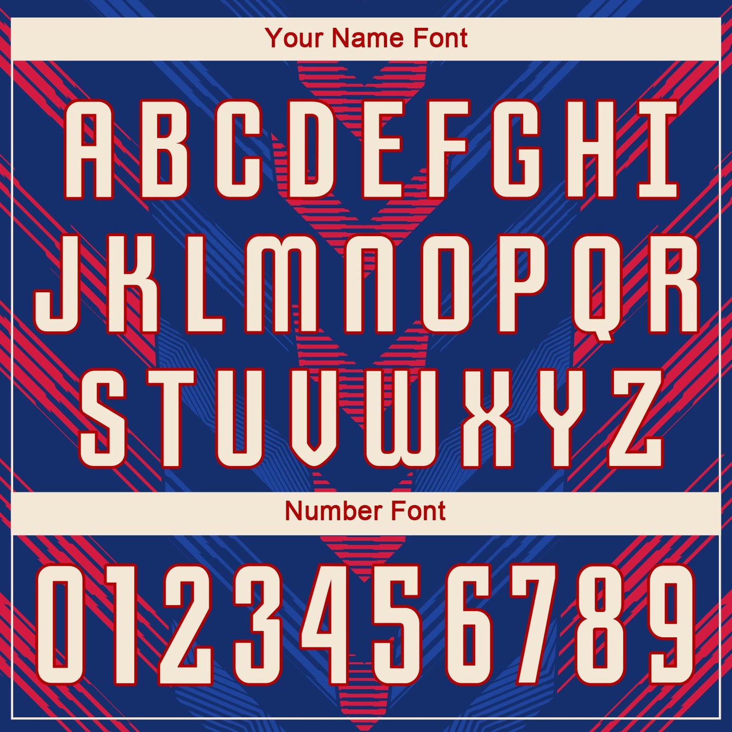 Custom Royal Cream-Red Sublimation Soccer Uniform Jersey - Sky-Custom