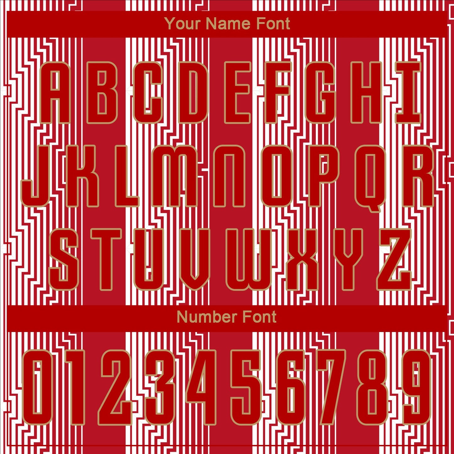 Custom Red Red-Old Gold Sublimation Soccer Uniform Jersey - Sky-Custom