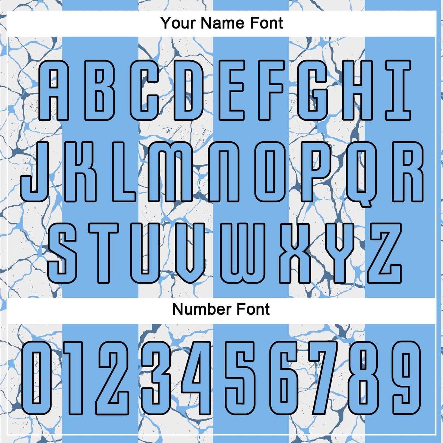 Custom Light Blue Black-White Sublimation Soccer Uniform Jersey - Sky-Custom