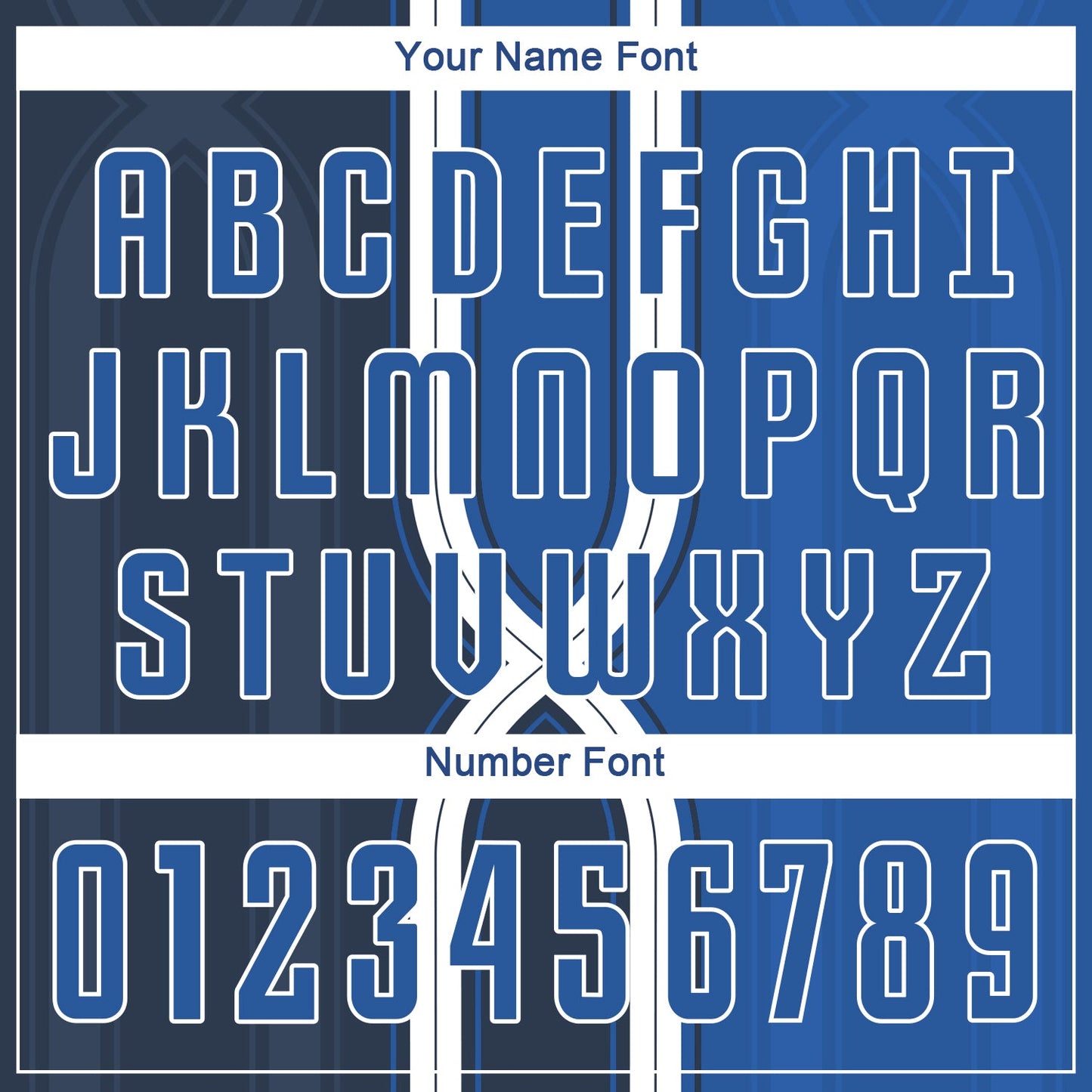 Custom Navy Royal-White Sublimation Soccer Uniform Jersey - Sky-Custom