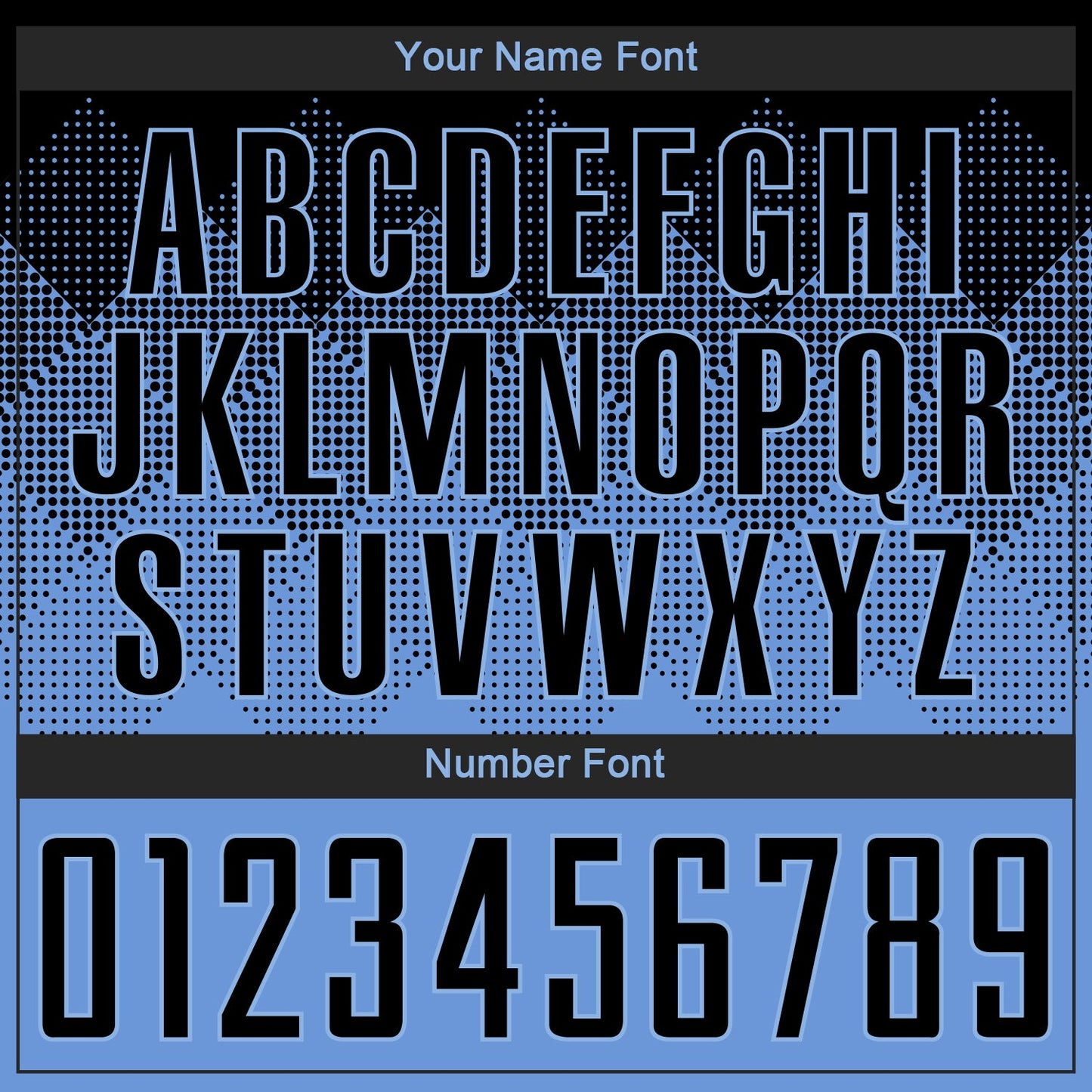 Custom Light Blue Black Sublimation Soccer Uniform Jersey - Sky-Custom