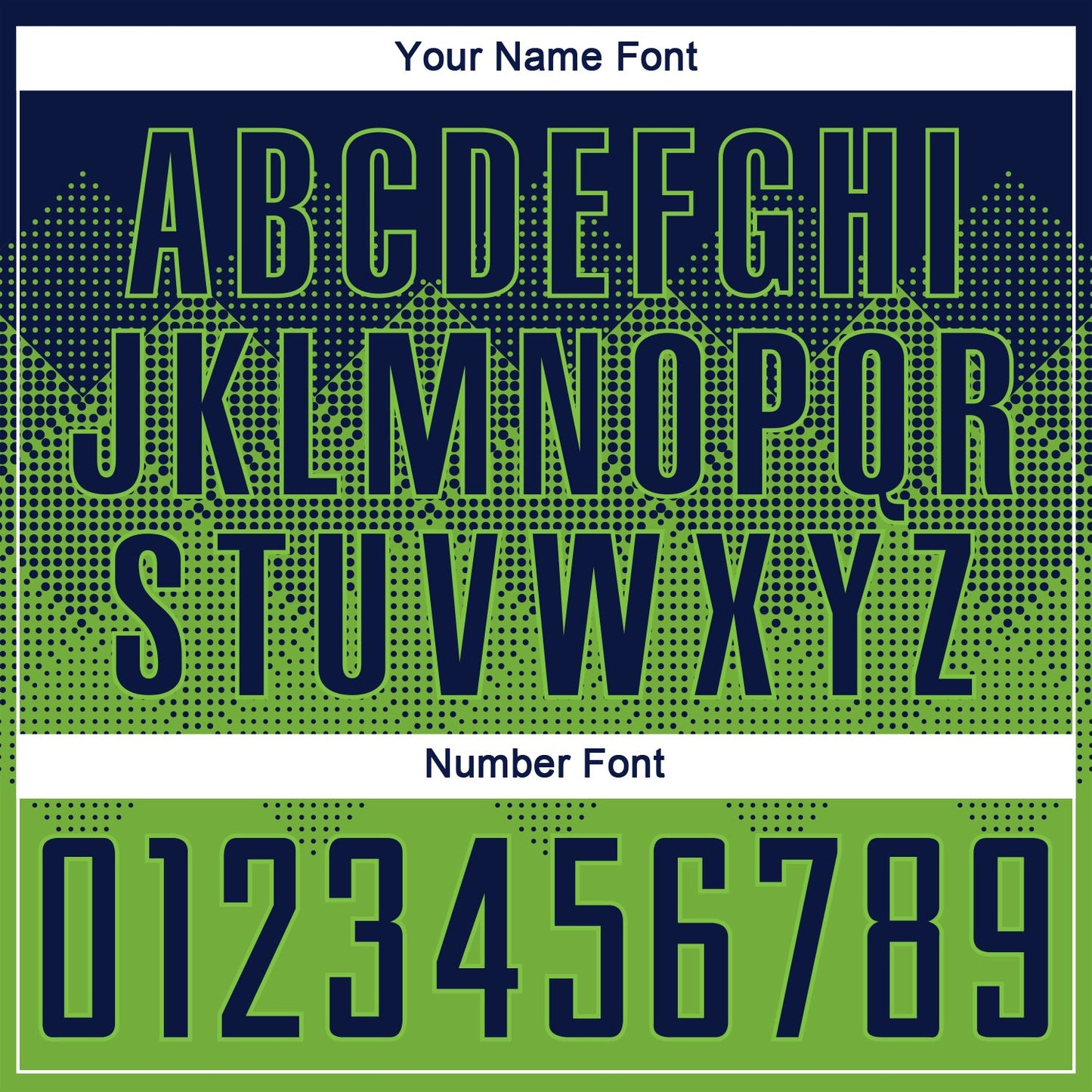 Custom Neon Green Navy Sublimation Soccer Uniform Jersey - Sky-Custom