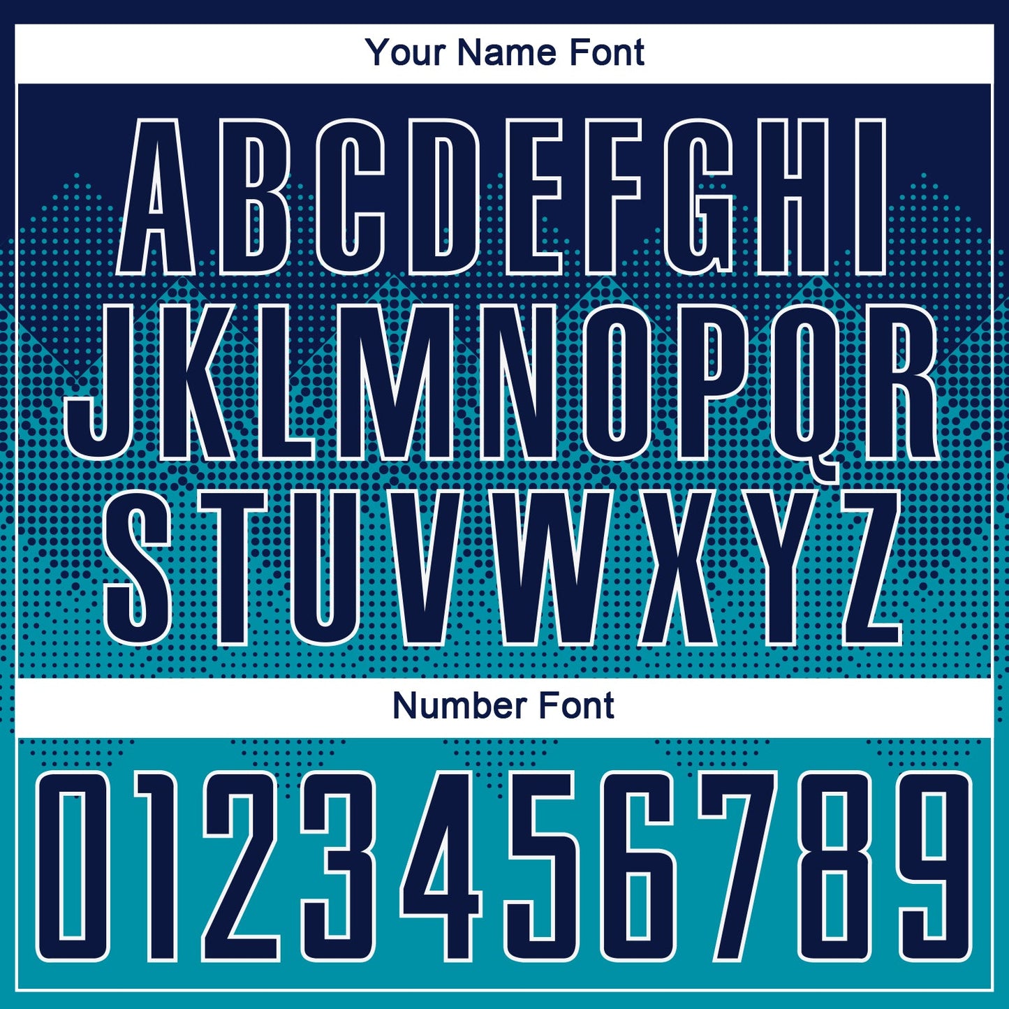 Custom Teal Navy-White Sublimation Soccer Uniform Jersey - Sky-Custom