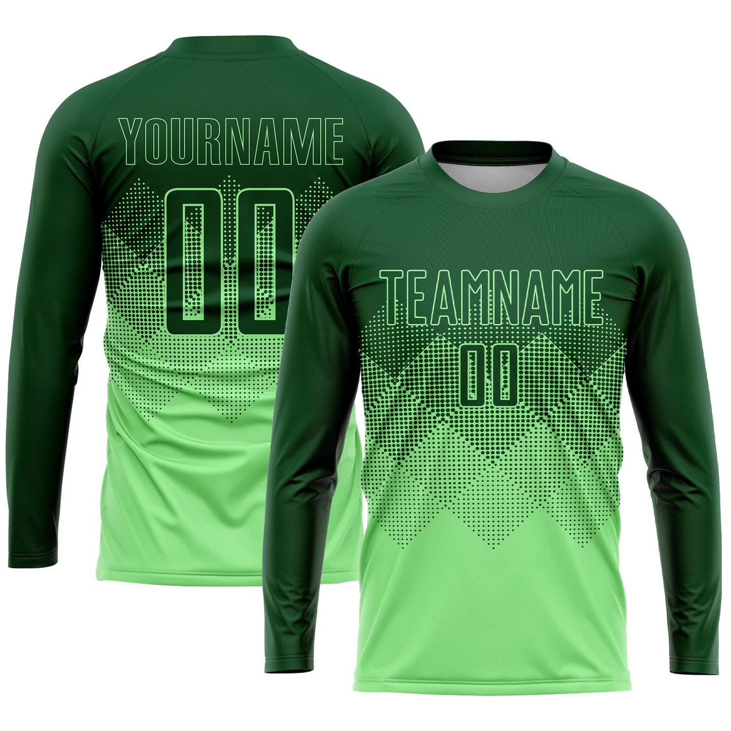 Custom Pea Green Green Sublimation Soccer Uniform Jersey - Sky-Custom