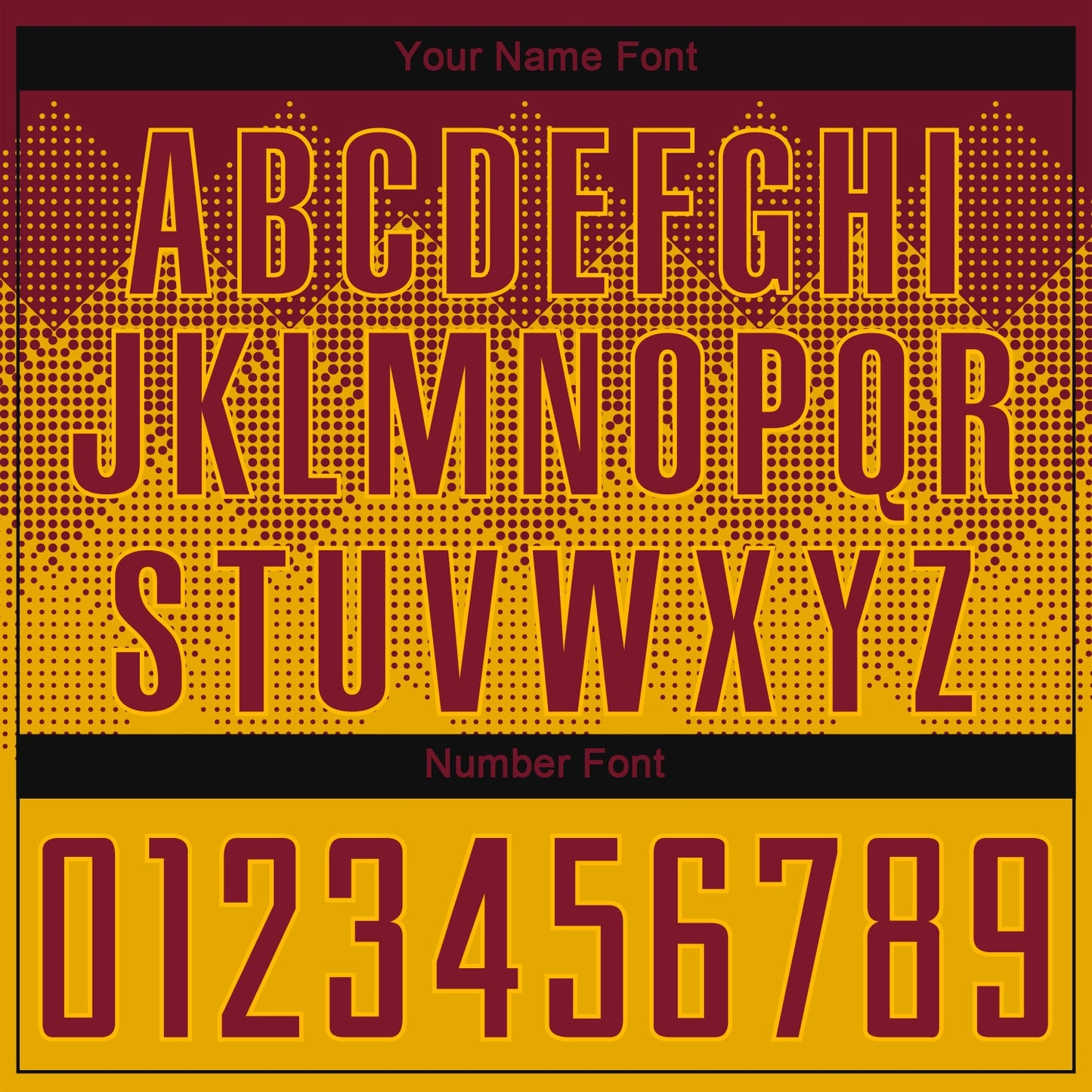 Custom Gold Crimson Sublimation Soccer Uniform Jersey - Sky-Custom