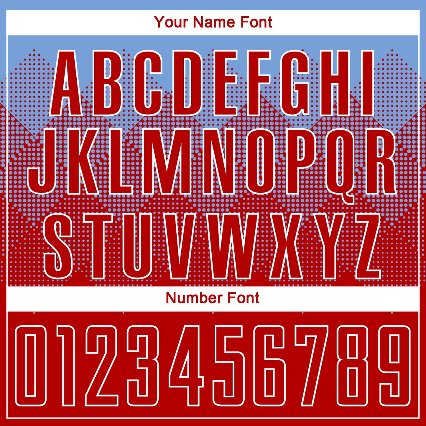 Custom Light Blue Red-White Sublimation Soccer Uniform Jersey - Sky-Custom