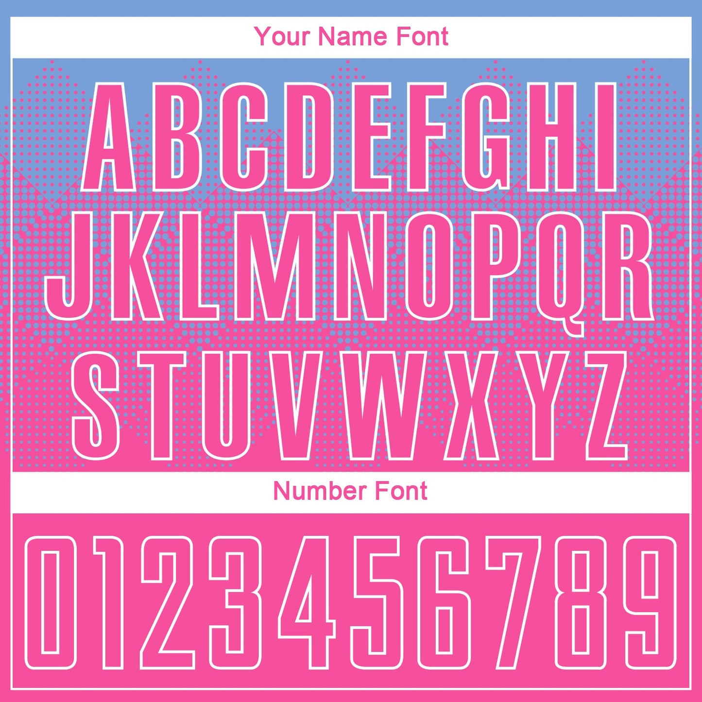 Custom Light Blue Pink-White Sublimation Soccer Uniform Jersey - Sky-Custom