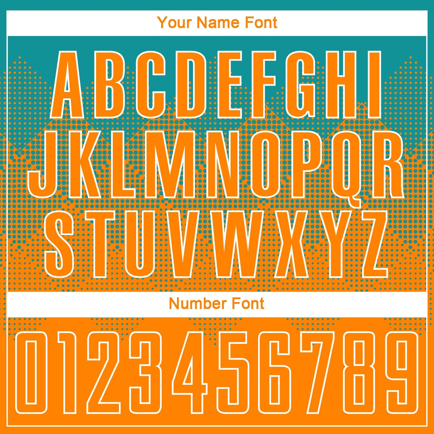 Custom Teal Bay Orange-White Sublimation Soccer Uniform Jersey - Sky-Custom