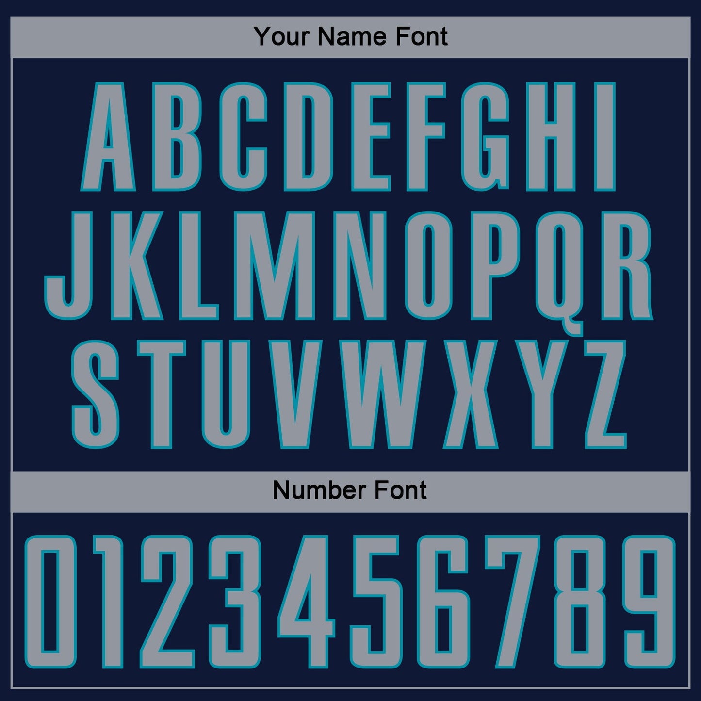 Custom Navy Gray-Teal Pinstripe Fade Fashion Sublimation Soccer Uniform Jersey - Sky-Custom