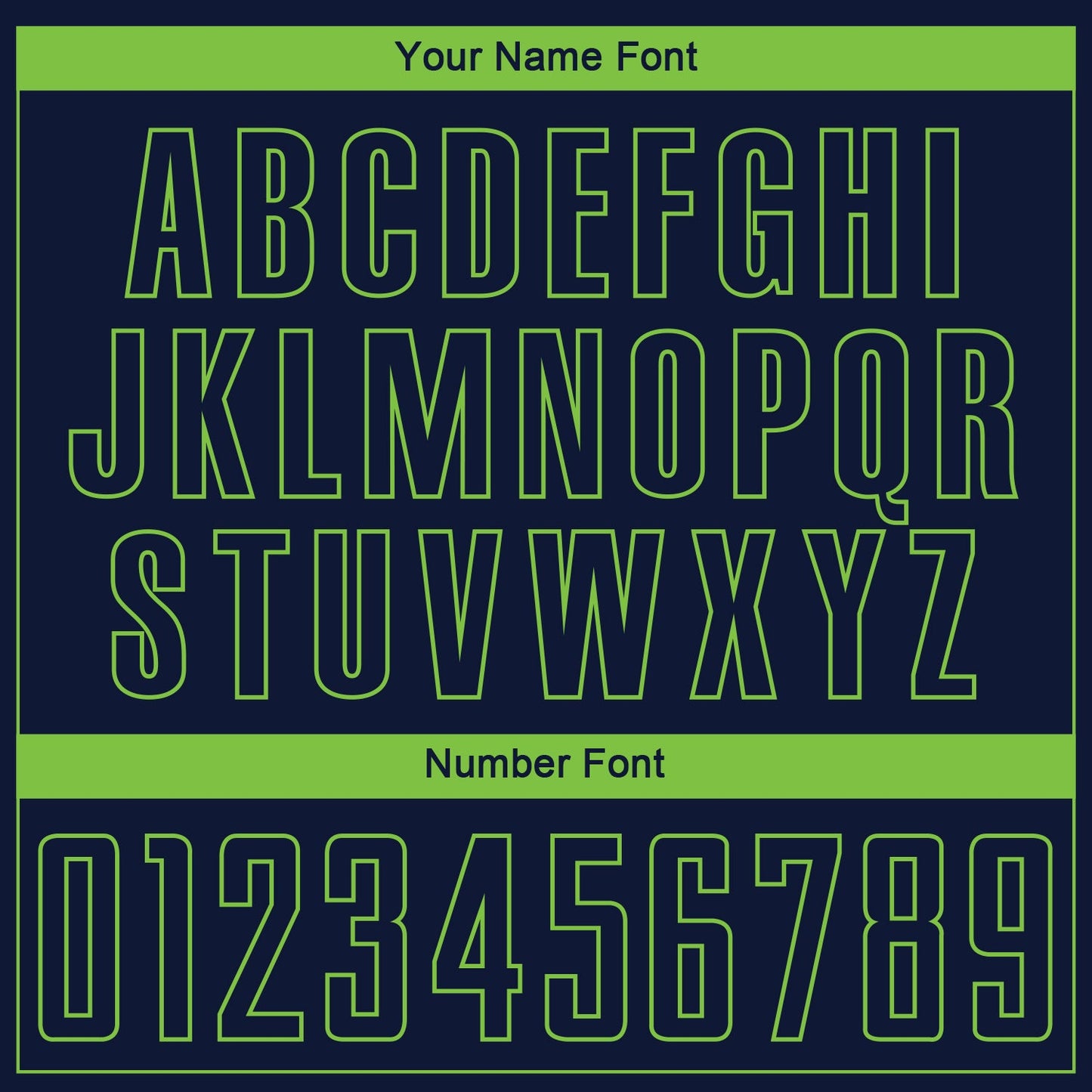 Custom Navy Neon Green Sublimation Soccer Uniform Jersey - Sky-Custom