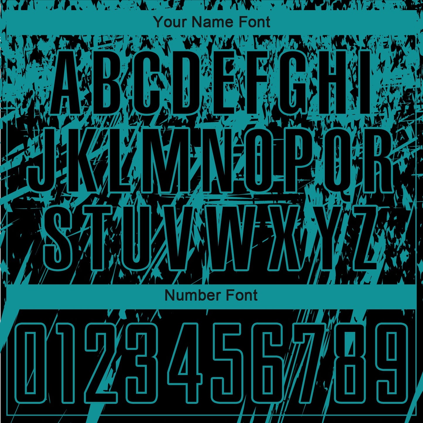 Custom Black Teal Sublimation Soccer Uniform Jersey - Sky-Custom