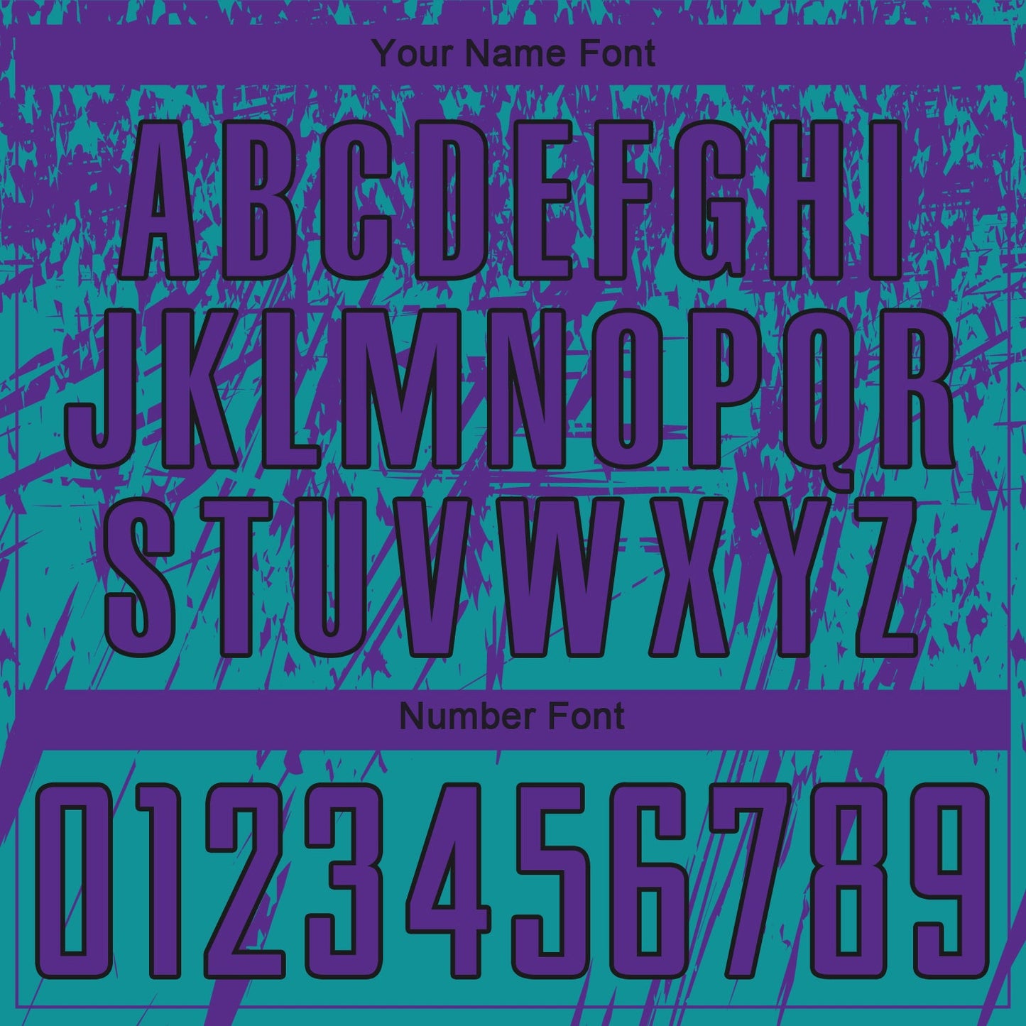 Custom Teal Purple-Black Sublimation Soccer Uniform Jersey - Sky-Custom