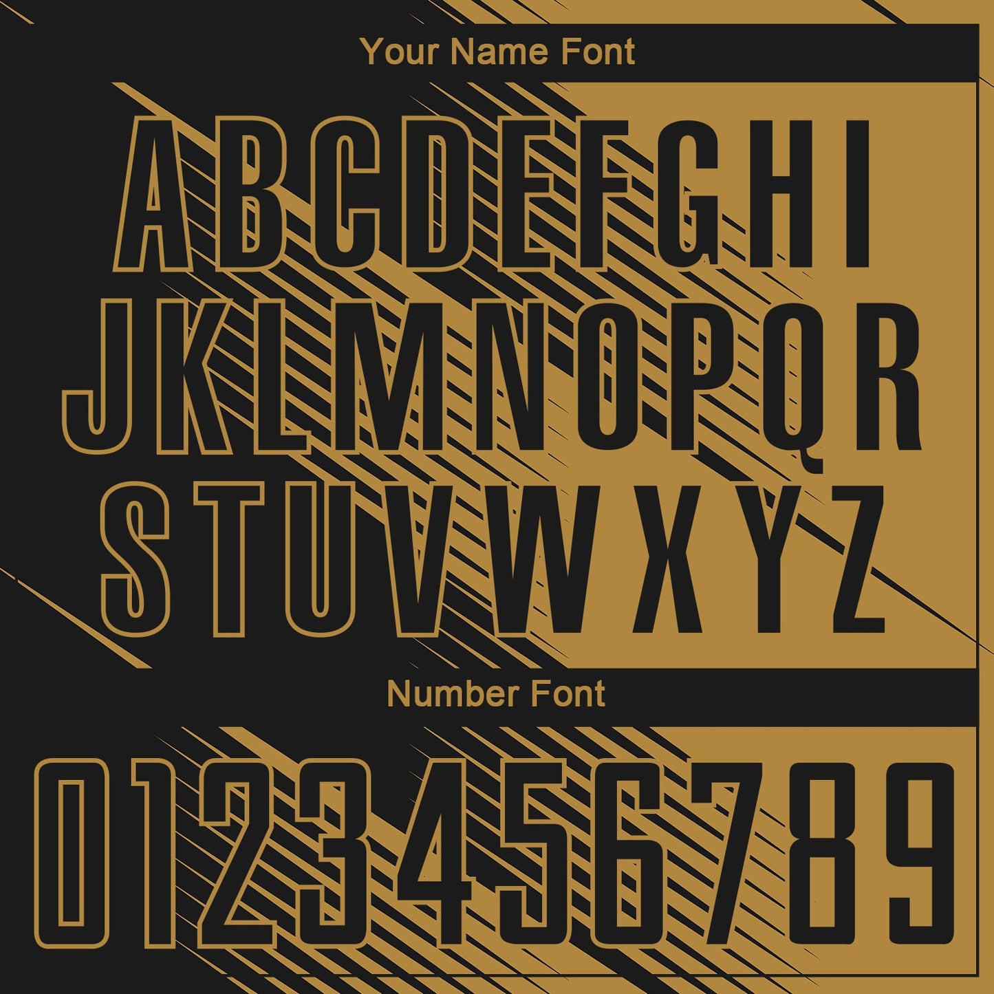 Custom Old Gold Black Sublimation Soccer Uniform Jersey - Sky-Custom