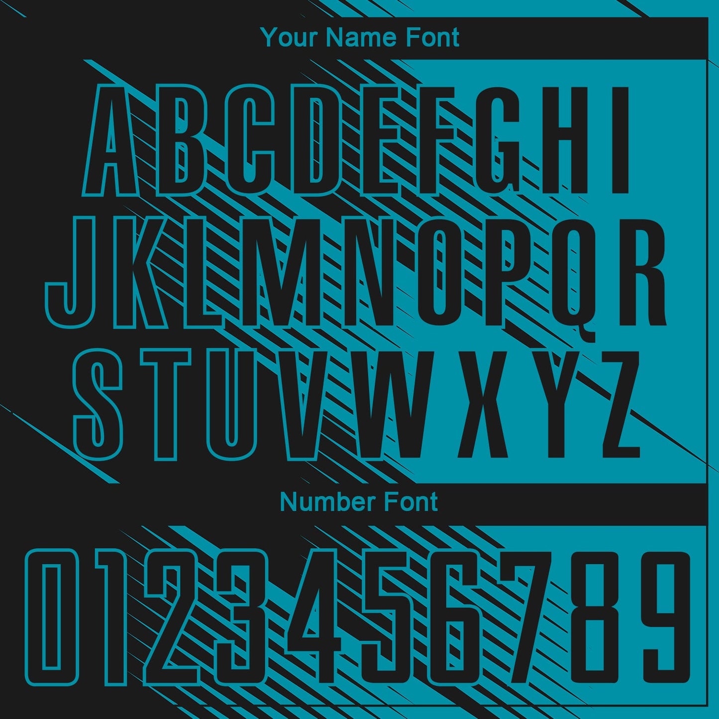 Custom Teal Black Sublimation Soccer Uniform Jersey - Sky-Custom