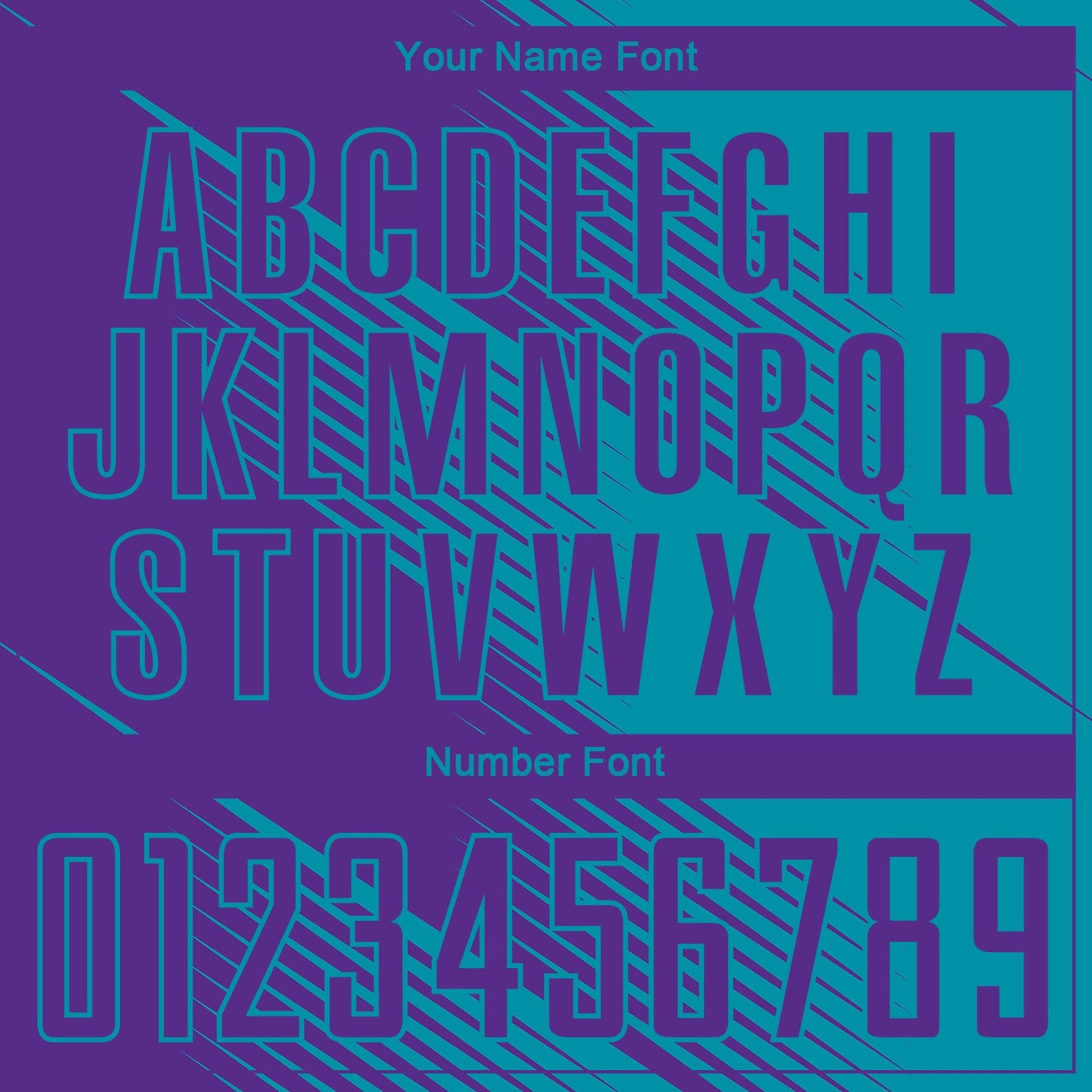 Custom Teal Purple Sublimation Soccer Uniform Jersey - Sky-Custom