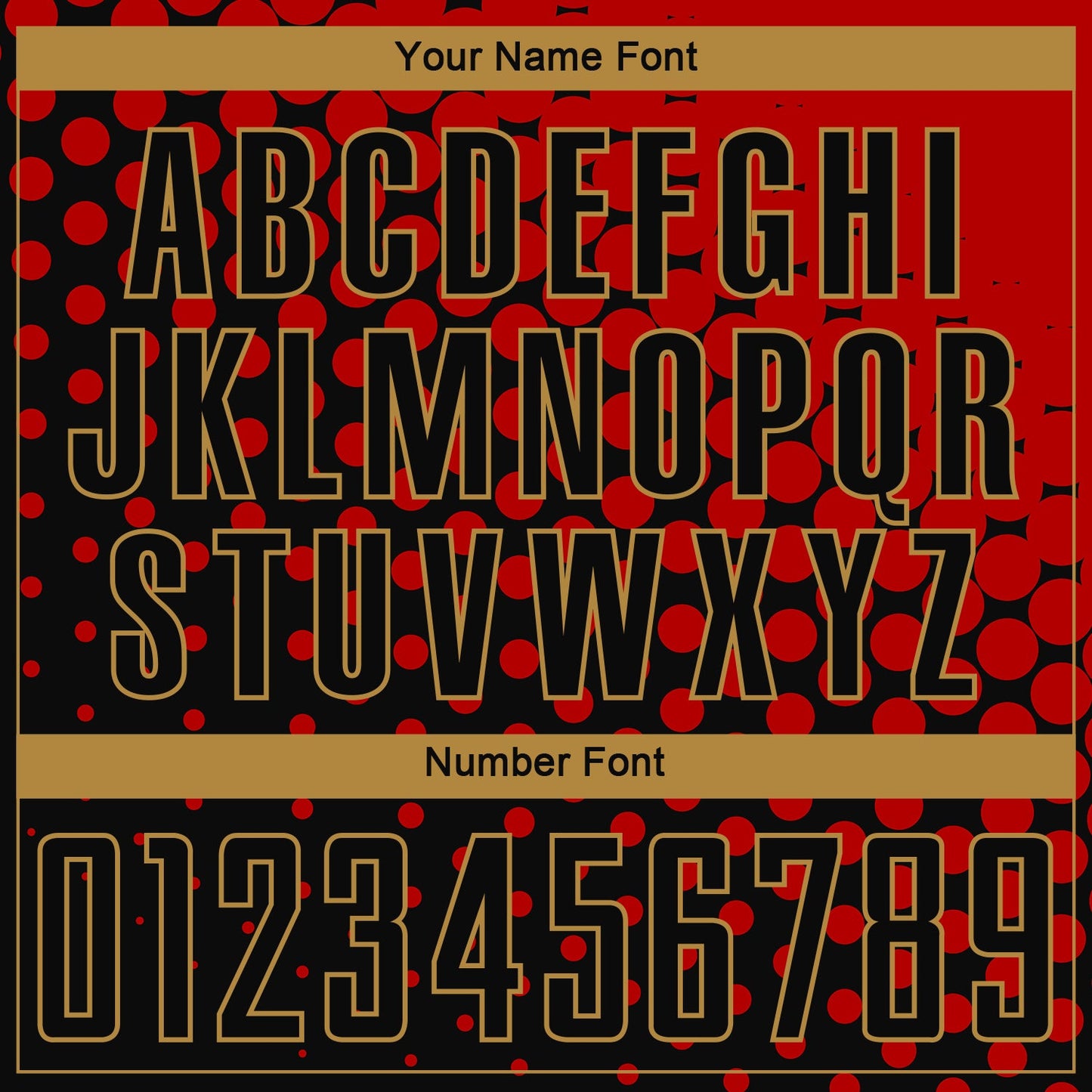 Custom Red Black-Old Gold Sublimation Soccer Uniform Jersey - Sky-Custom