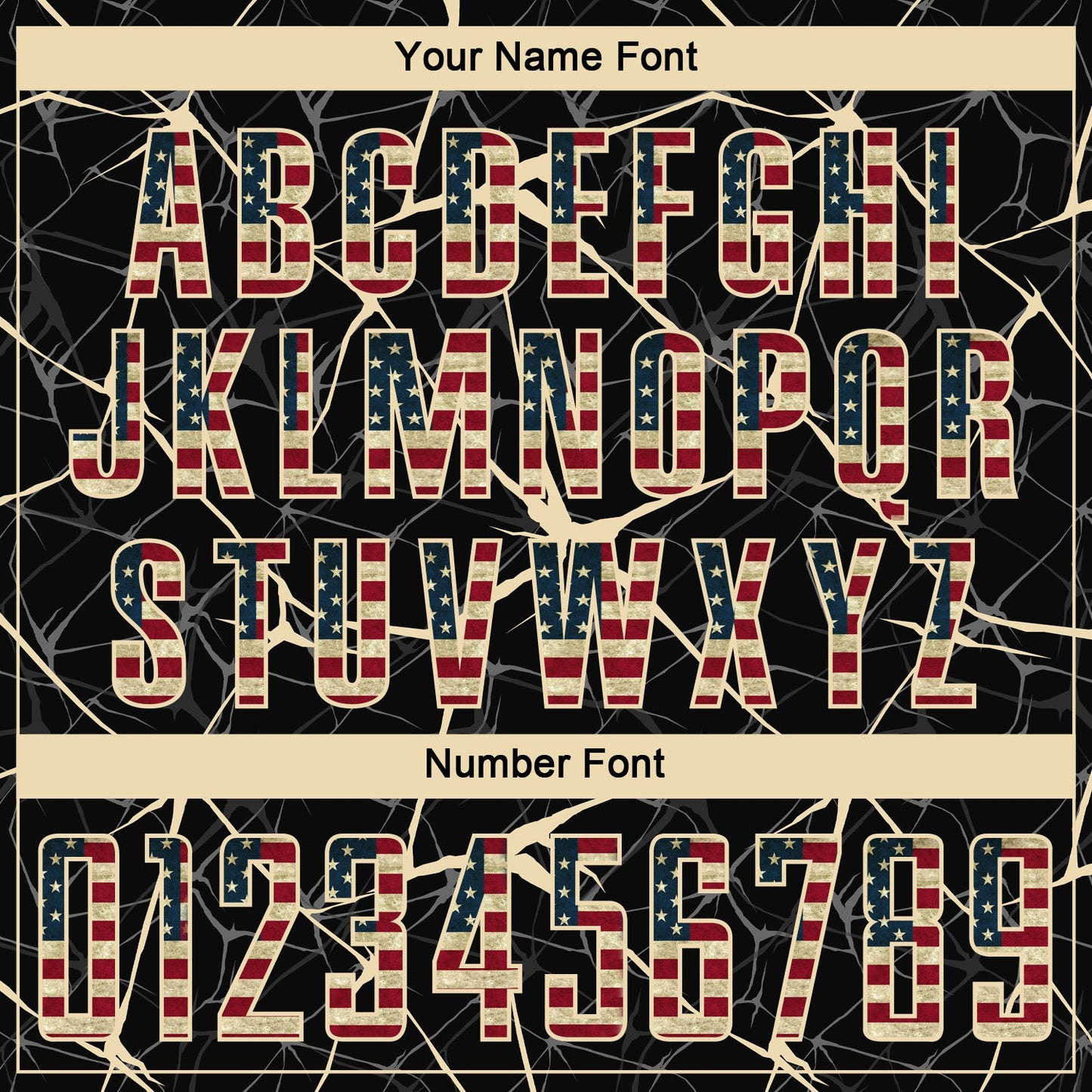 Custom Black Vintage USA Flag-City Cream Sublimation Soccer Uniform Jersey - Sky-Custom