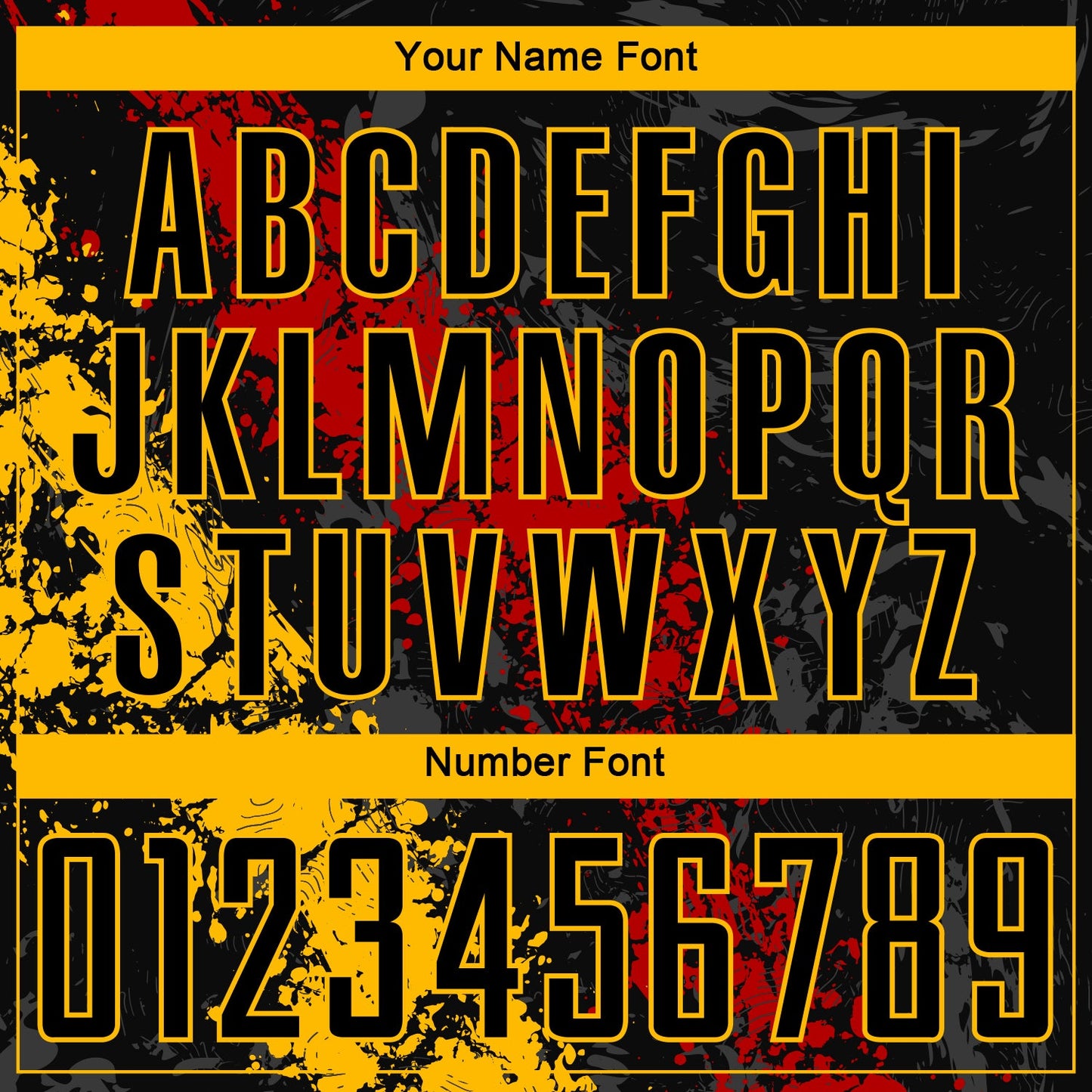 Custom Black Gold-Red Sublimation Soccer Uniform Jersey - Sky-Custom