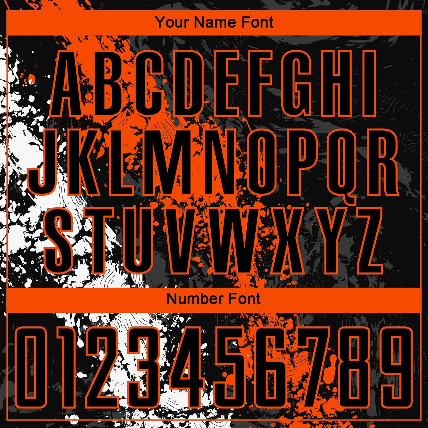 Custom Black Orange-White Sublimation Soccer Uniform Jersey - Sky-Custom