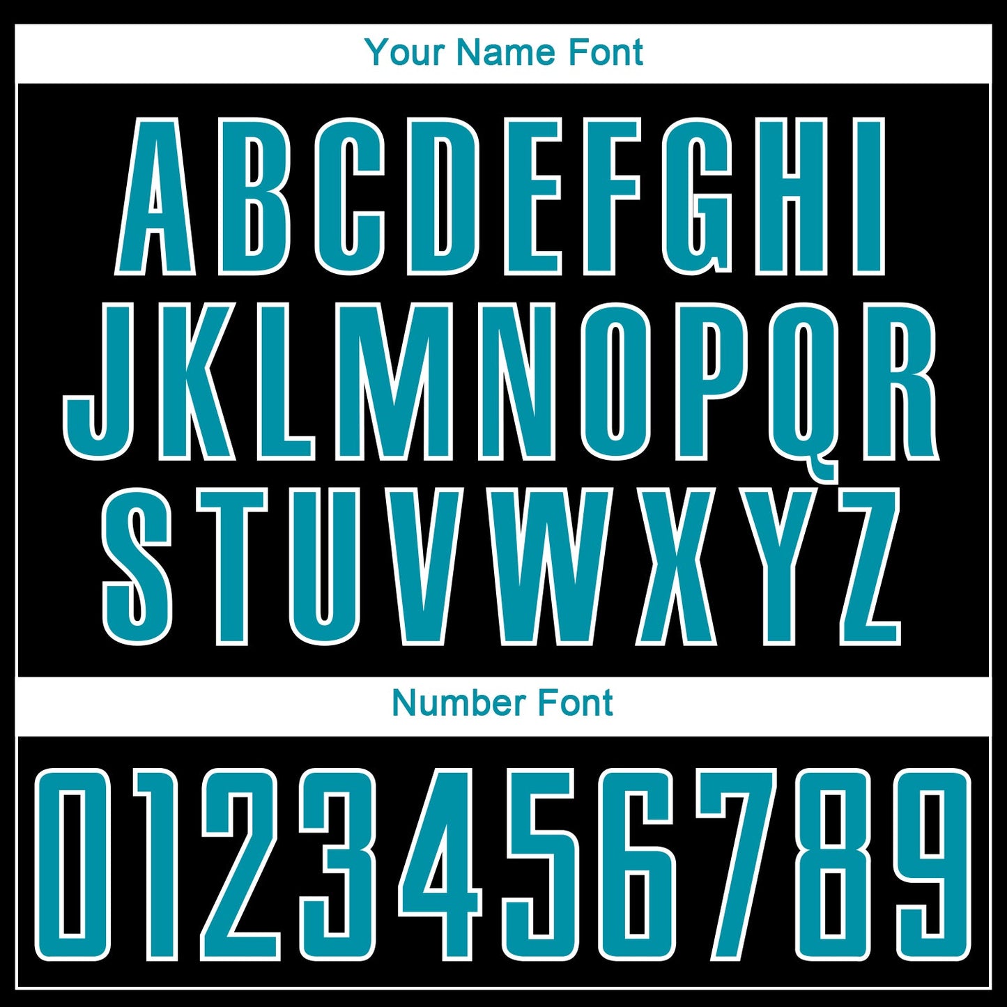 Custom Black Teal-White Sublimation Soccer Uniform Jersey - Sky-Custom