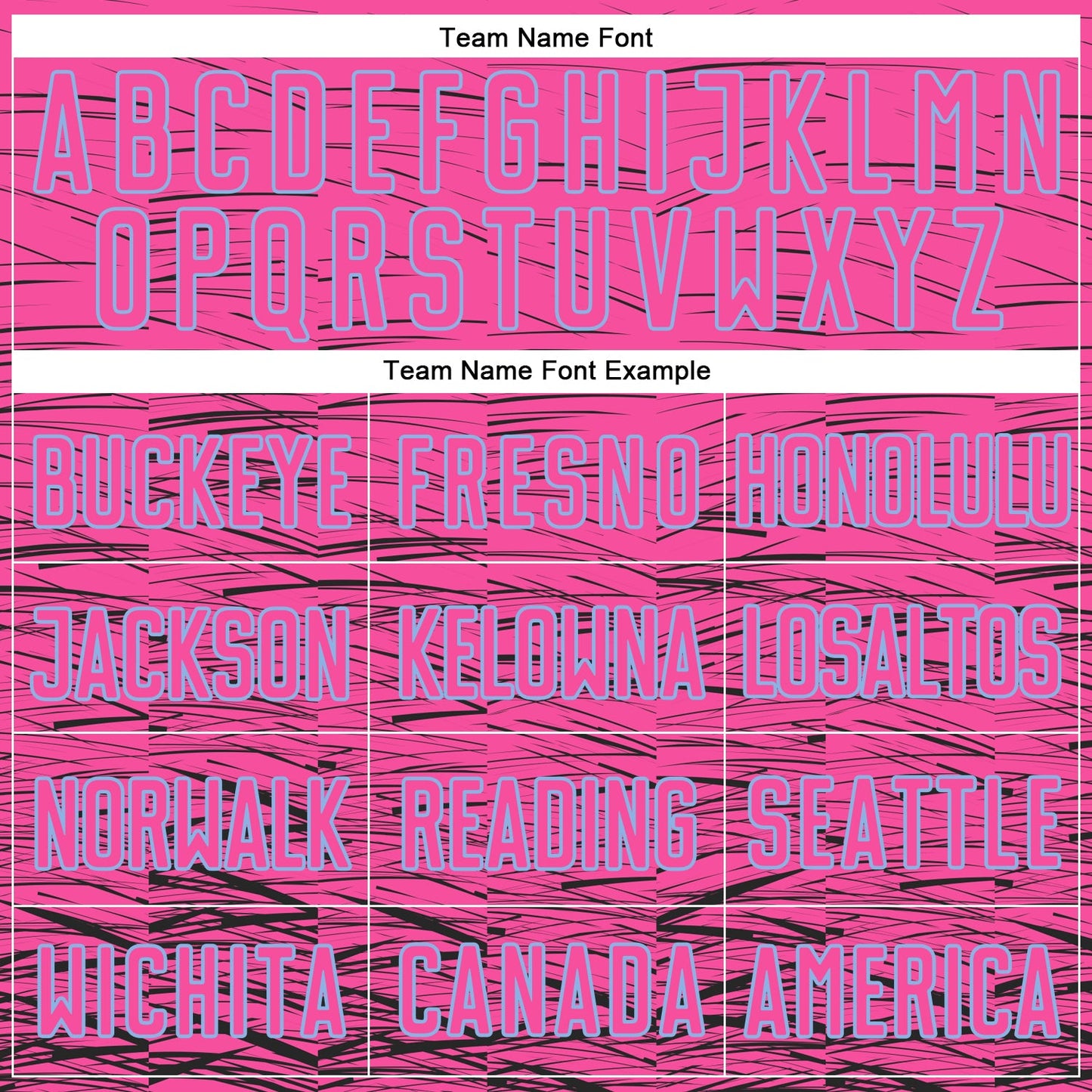 Custom Pink Black-Light Blue Sublimation Soccer Uniform Jersey - Sky-Custom
