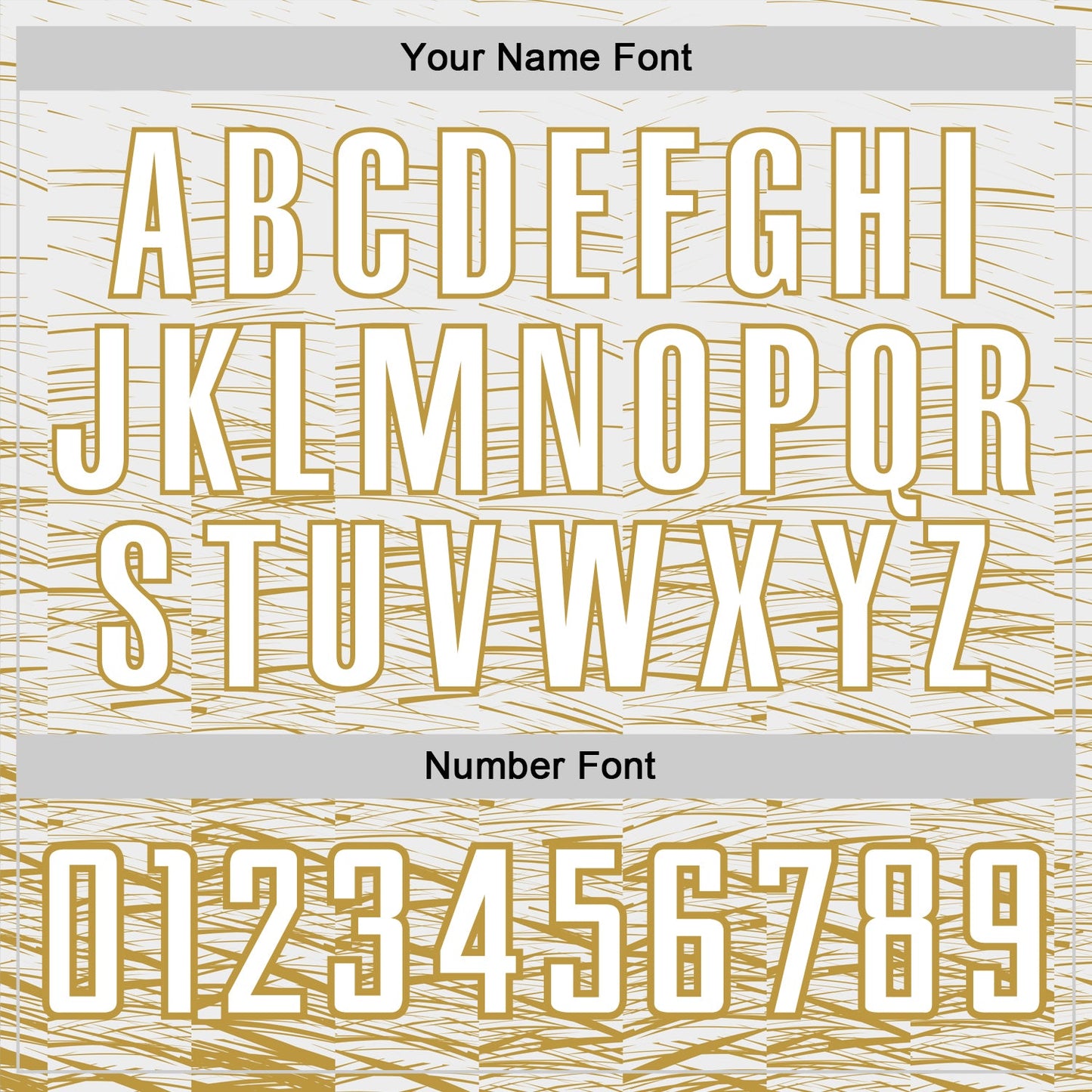 Custom Old Gold White Sublimation Soccer Uniform Jersey - Sky-Custom