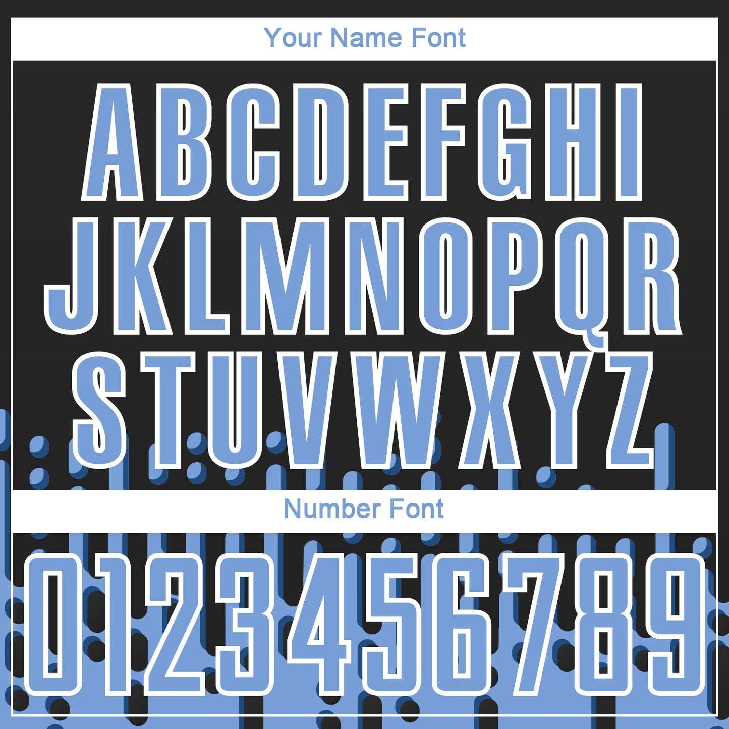 Custom Light Blue Black-White Abstract Fluid Wave Sublimation Soccer Uniform Jersey - Sky-Custom