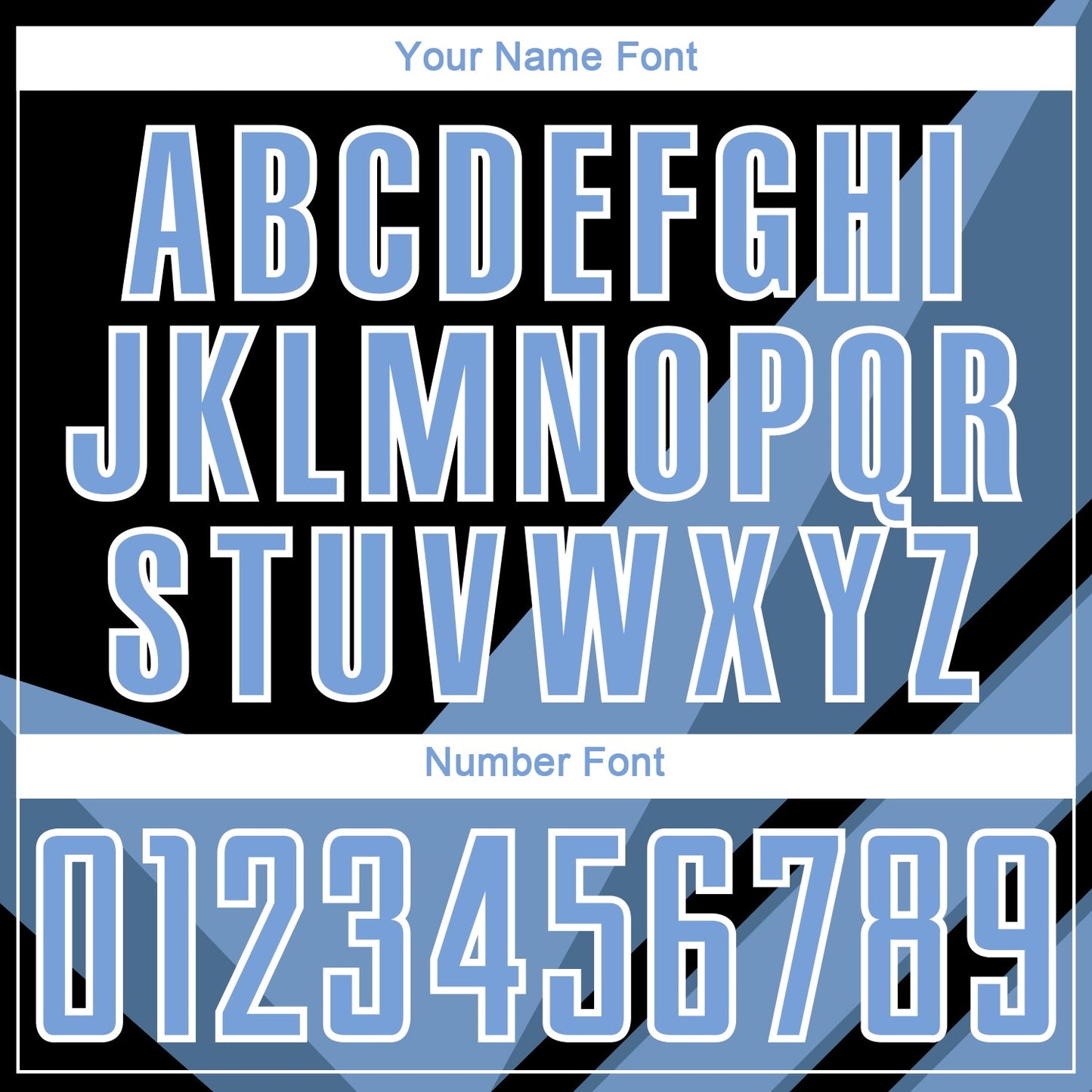 Custom Light Blue Black-White Arrow Shapes Sublimation Soccer Uniform Jersey - Sky-Custom