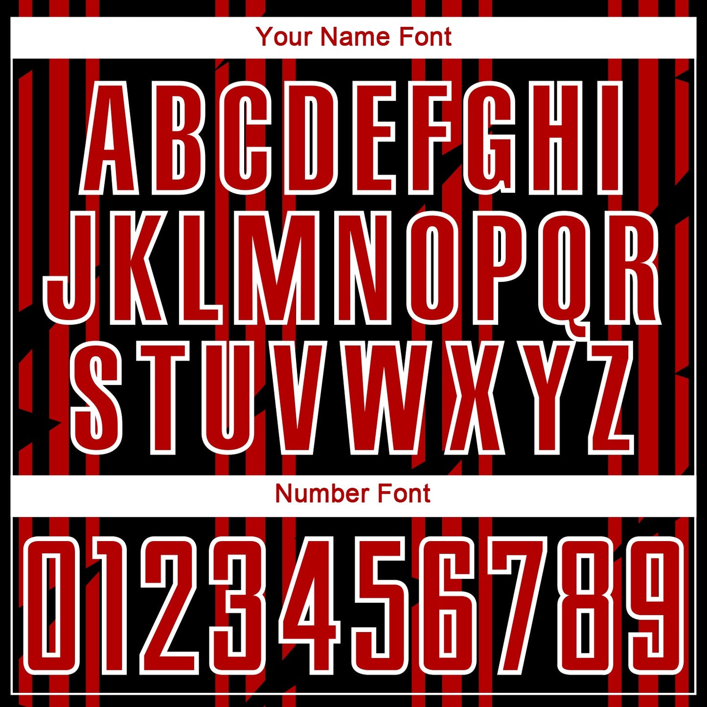 Custom Black Red-White Pinstripe Sublimation Soccer Uniform Jersey - Sky-Custom