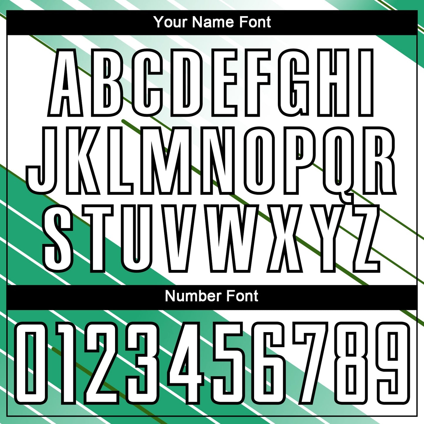 Custom Kelly Green White-Black Sublimation Soccer Uniform Jersey - Sky-Custom