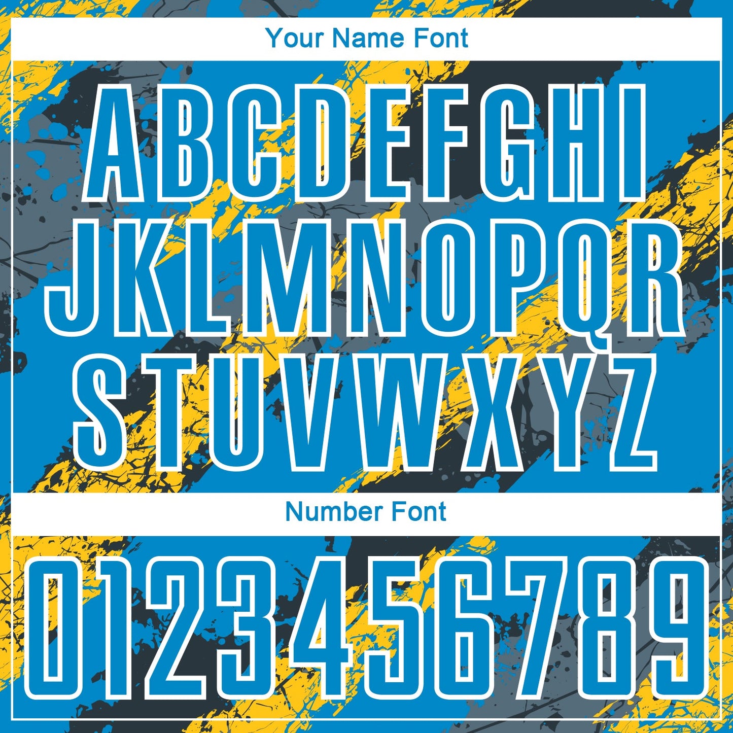 Custom Powder Blue Yellow-White Sublimation Soccer Uniform Jersey - Sky-Custom