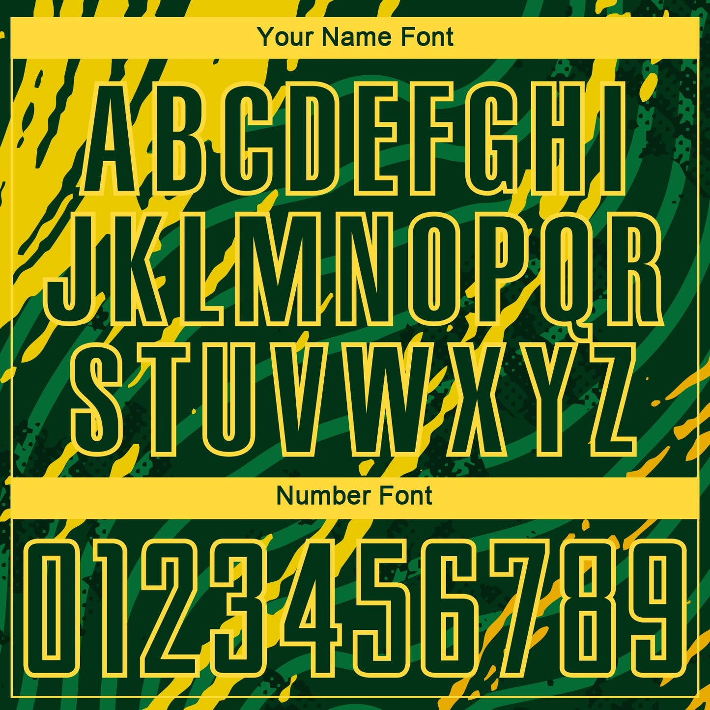 Custom Green Yellow Sublimation Soccer Uniform Jersey - Sky-Custom