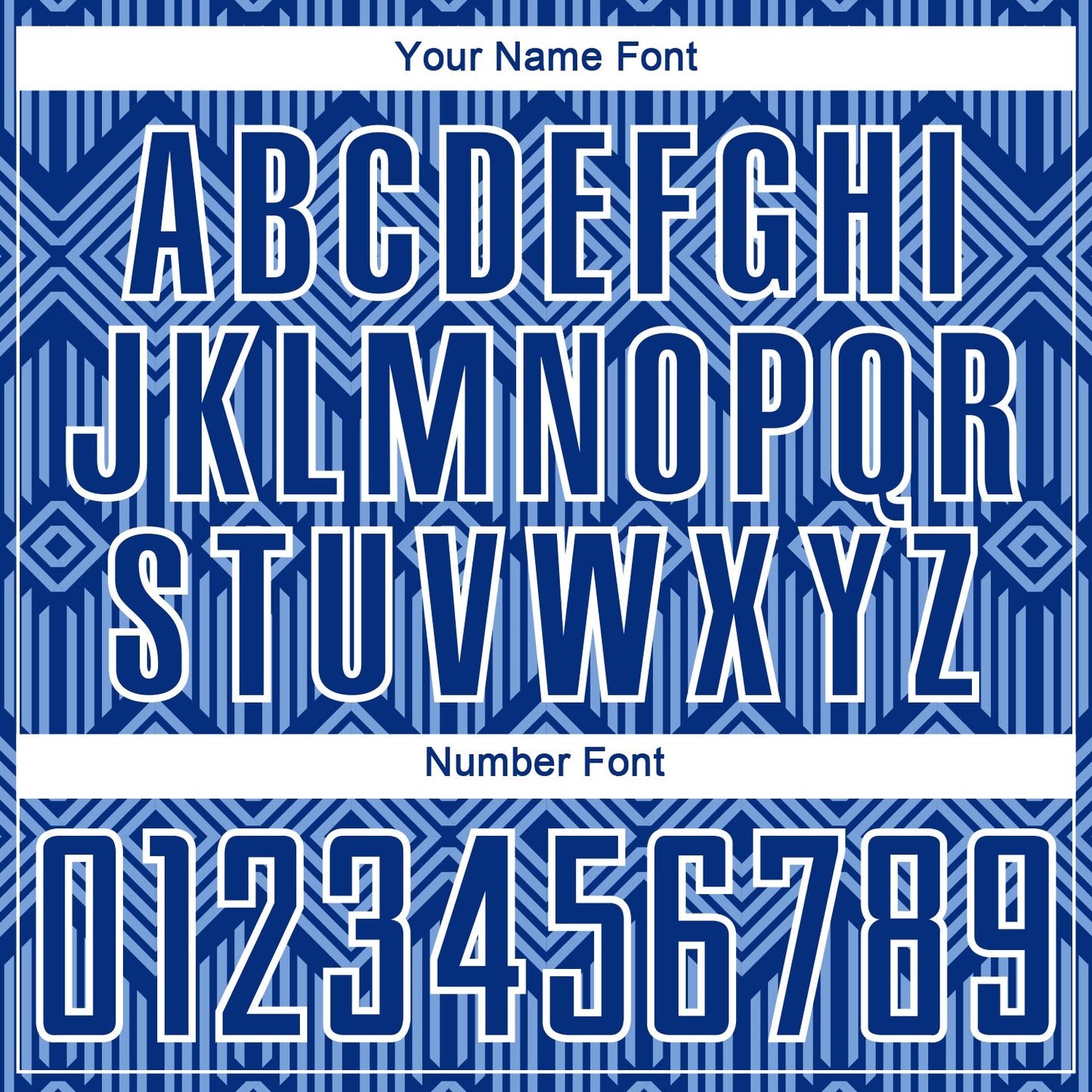 Custom Royal Light Blue-White Abstract Geometric Shapes Sublimation Soccer Uniform Jersey - Sky-Custom