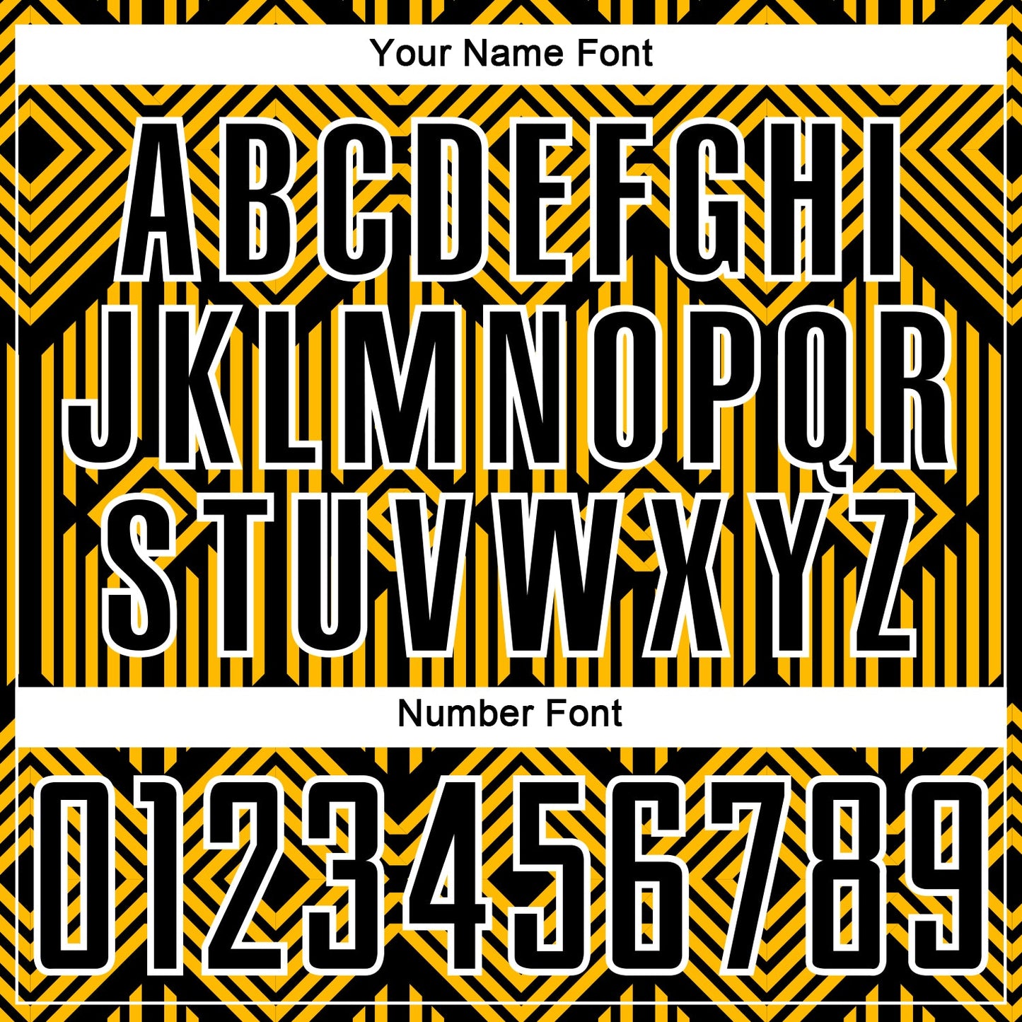 Custom Gold Black-White Abstract Geometric Shapes Sublimation Soccer Uniform Jersey - Sky-Custom