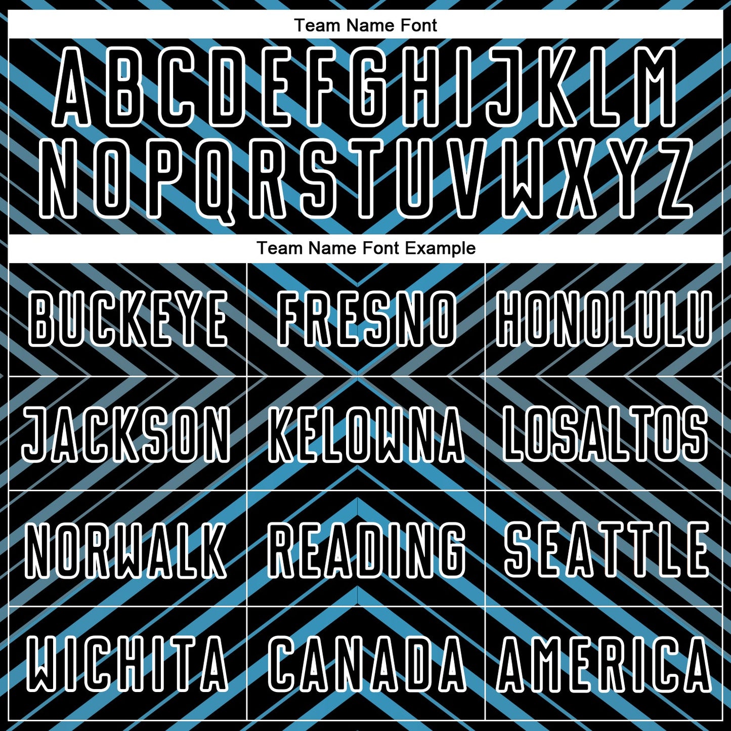 Custom Black Panther Blue-White Stripes Sublimation Soccer Uniform Jersey - Sky-Custom