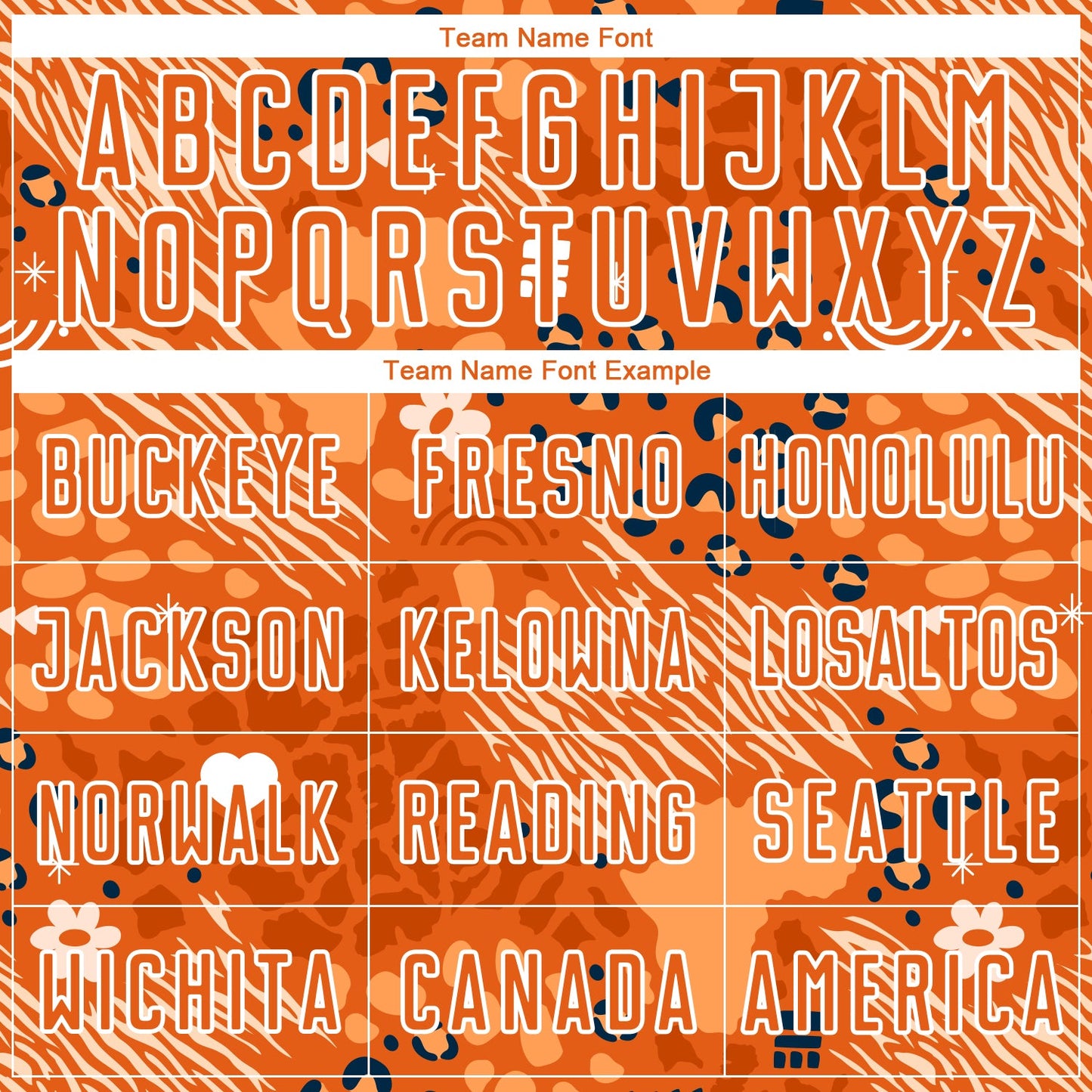 Custom Orange Bay Orange-Black African Pattern Sublimation Soccer Uniform Jersey - Sky-Custom
