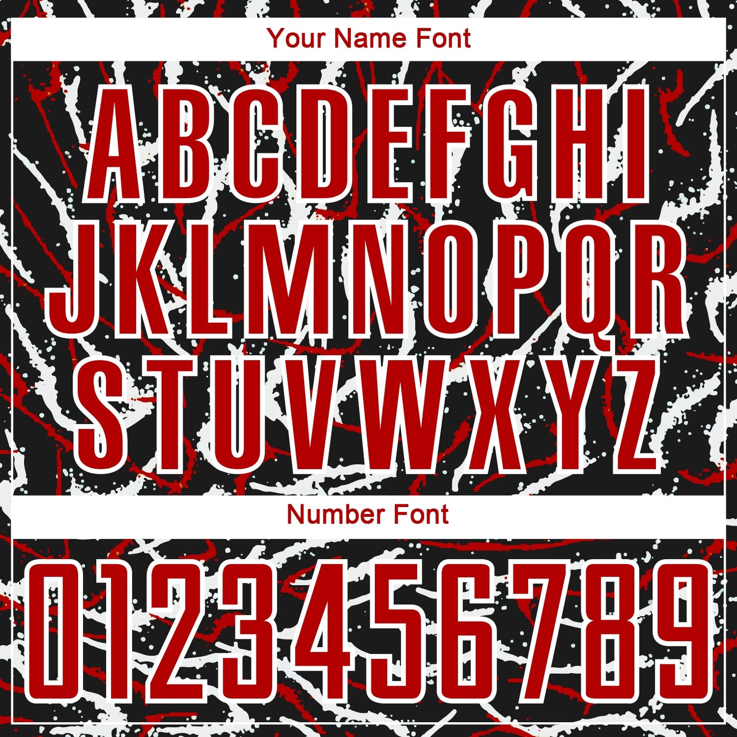 Custom Black Red-White Curved And Wavy Lines Sublimation Soccer Uniform Jersey - Sky-Custom