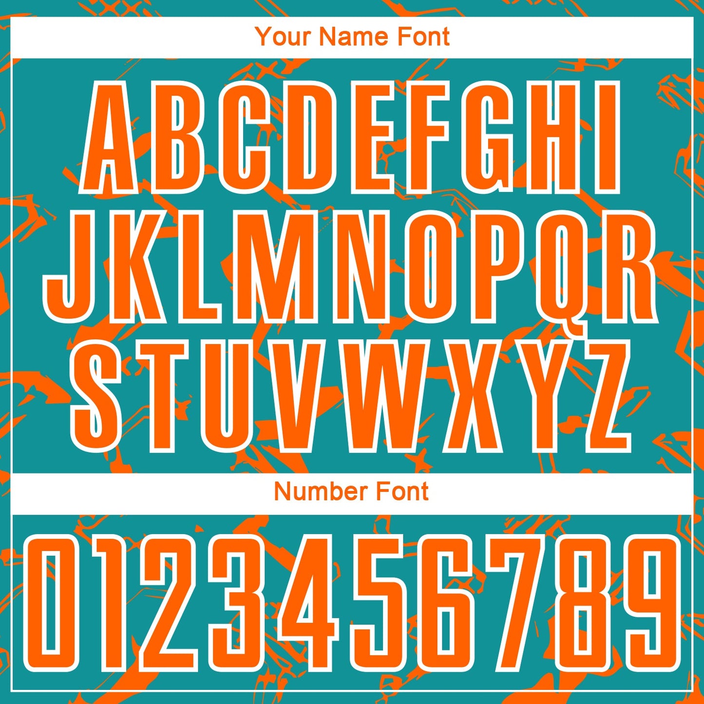 Custom Teal Orange-White Abstract Lines Sublimation Soccer Uniform Jersey - Sky-Custom