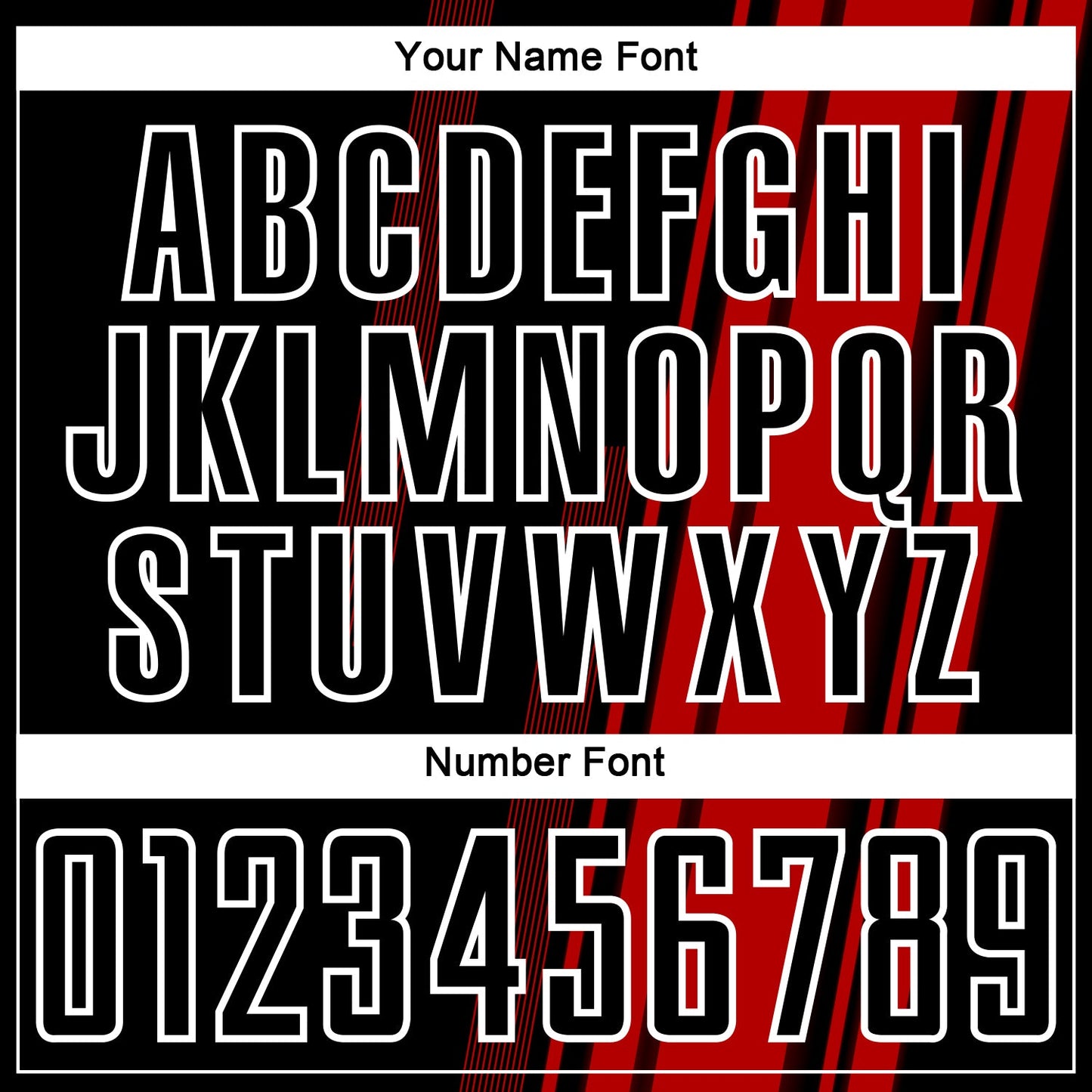 Custom Red Black-White Lines Sublimation Soccer Uniform Jersey - Sky-Custom