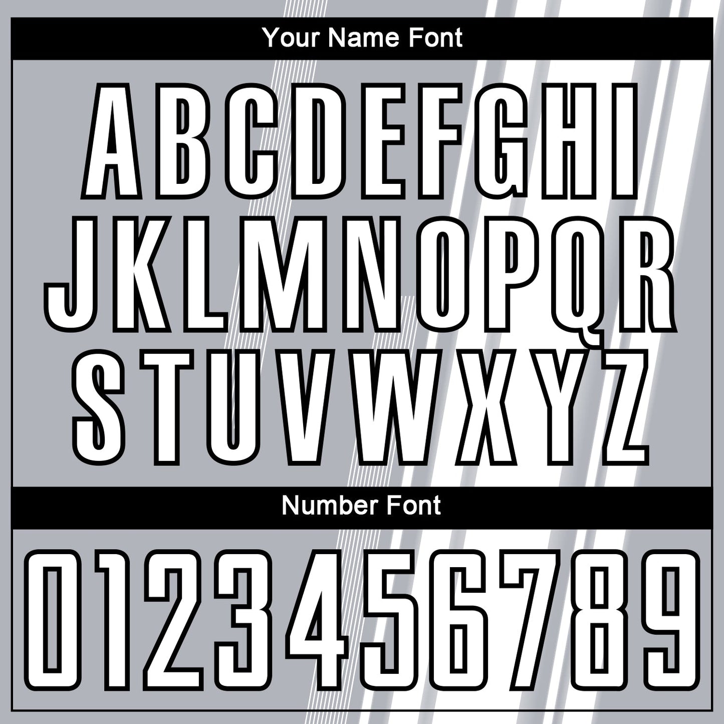 Custom Gray White-Black Lines Sublimation Soccer Uniform Jersey - Sky-Custom