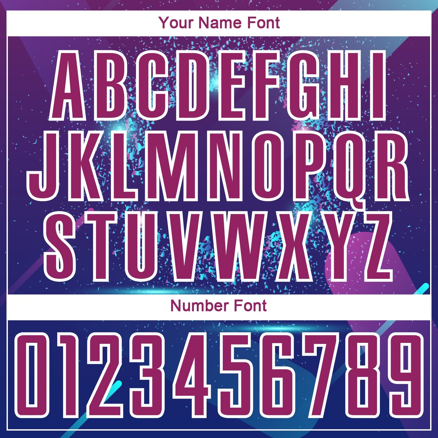 Custom Royal Purple-White Stars And Lines Sublimation Soccer Uniform Jersey - Sky-Custom