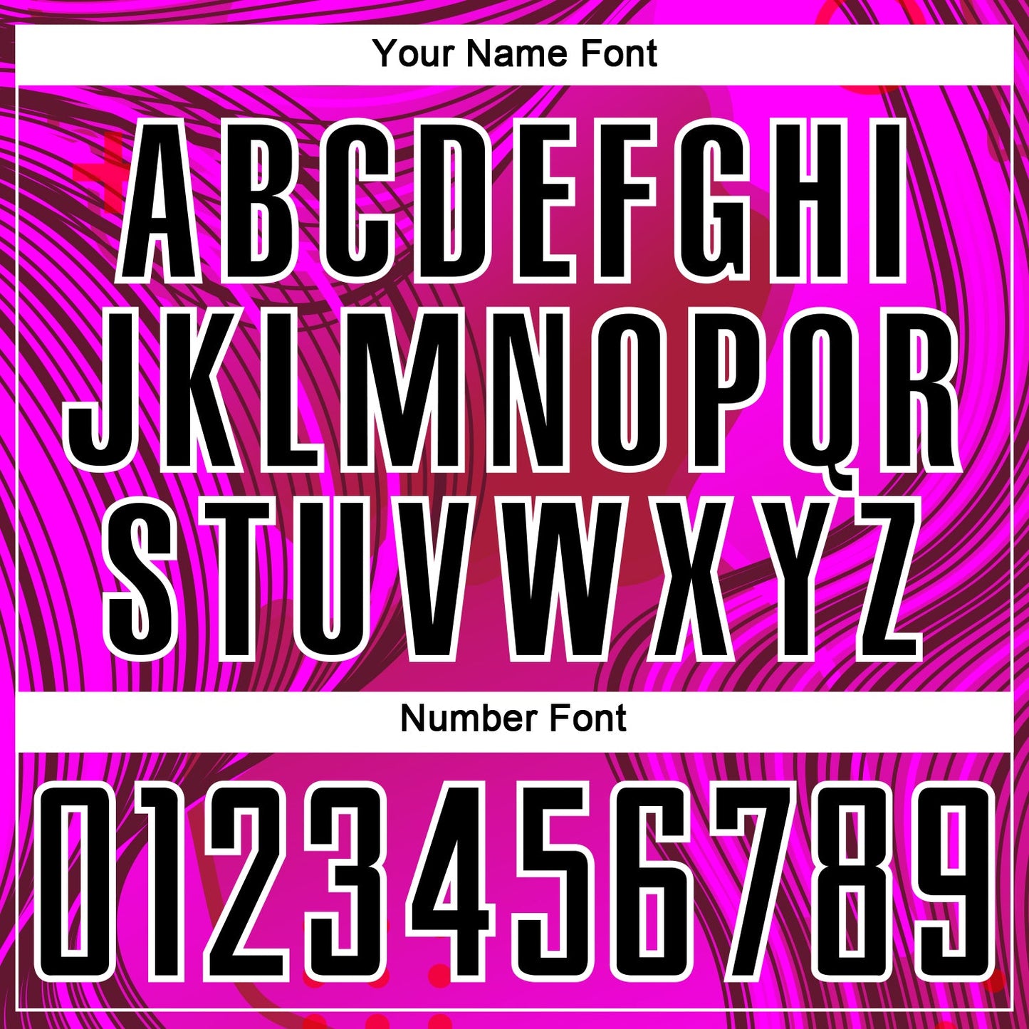 Custom Hot Pink Black-White Waves Sublimation Soccer Uniform Jersey - Sky-Custom