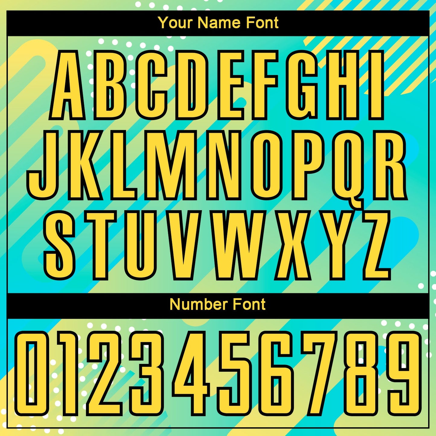 Custom Pea Green Yellow-Black Abstract Shapes Sublimation Soccer Uniform Jersey - Sky-Custom