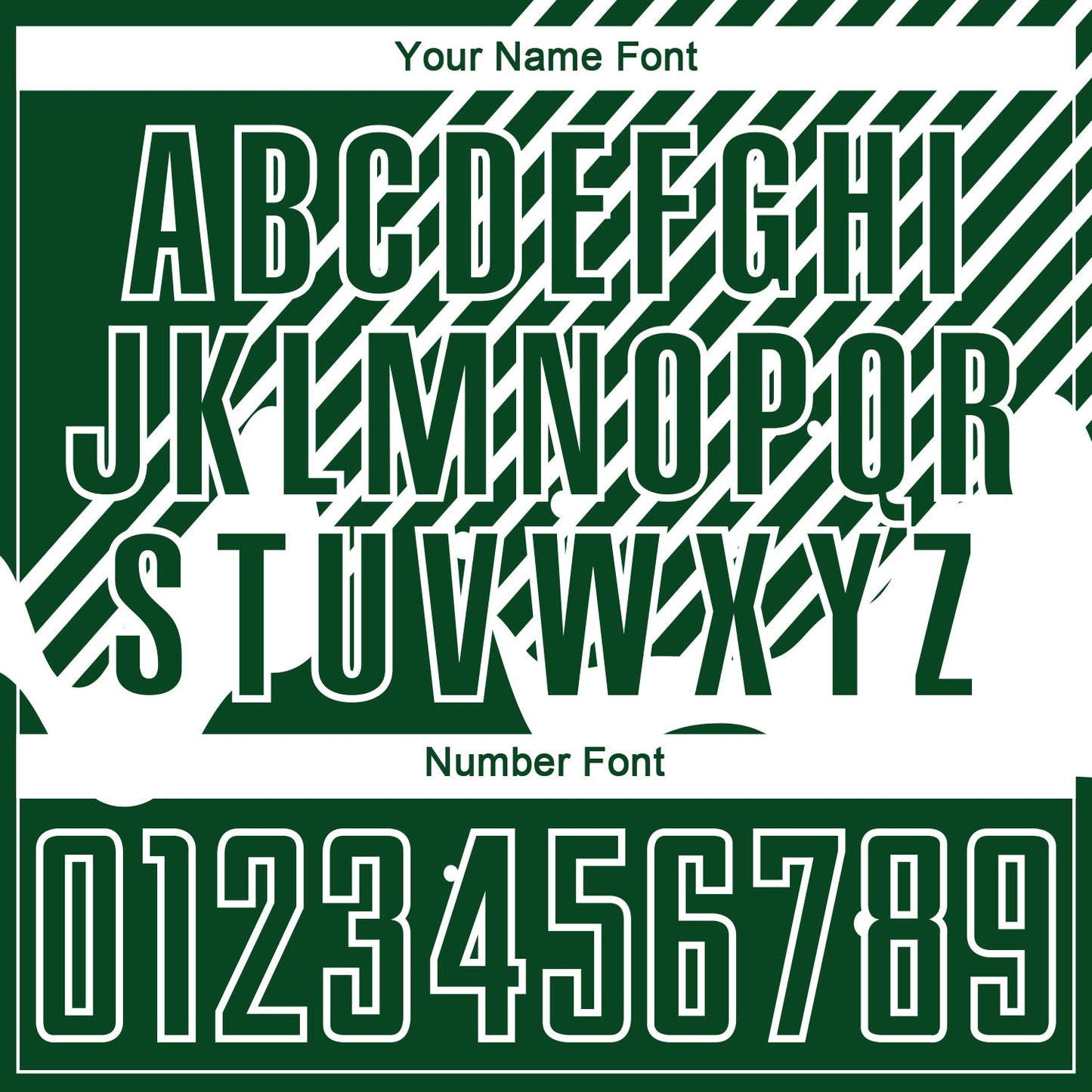 Custom Green White Lines Sublimation Soccer Uniform Jersey - Sky-Custom