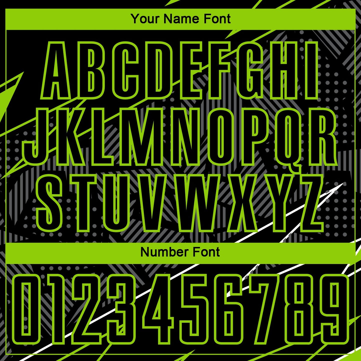 Custom Black Neon Green Lines Sublimation Soccer Uniform Jersey - Sky-Custom