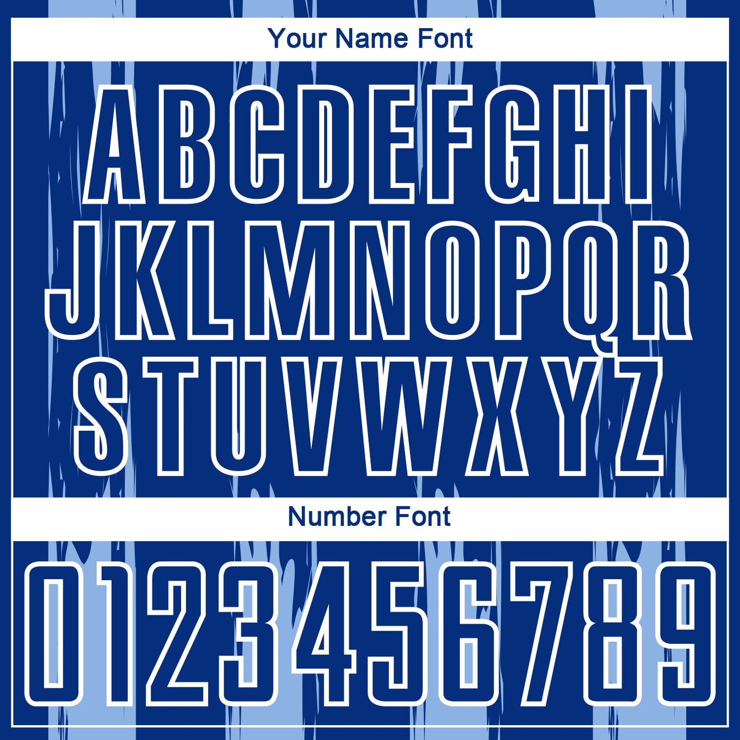 Custom Light Blue Royal-White Abstract Stripes Sublimation Soccer Uniform Jersey - Sky-Custom