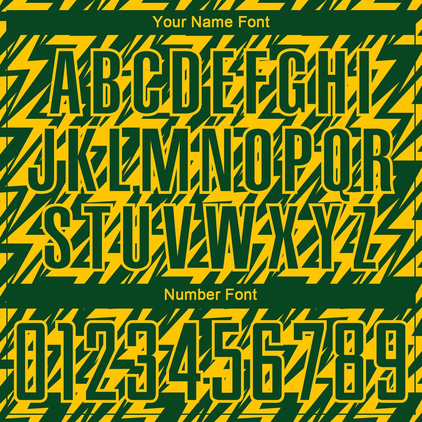 Custom Green Yellow Lightning Sublimation Soccer Uniform Jersey - Sky-Custom