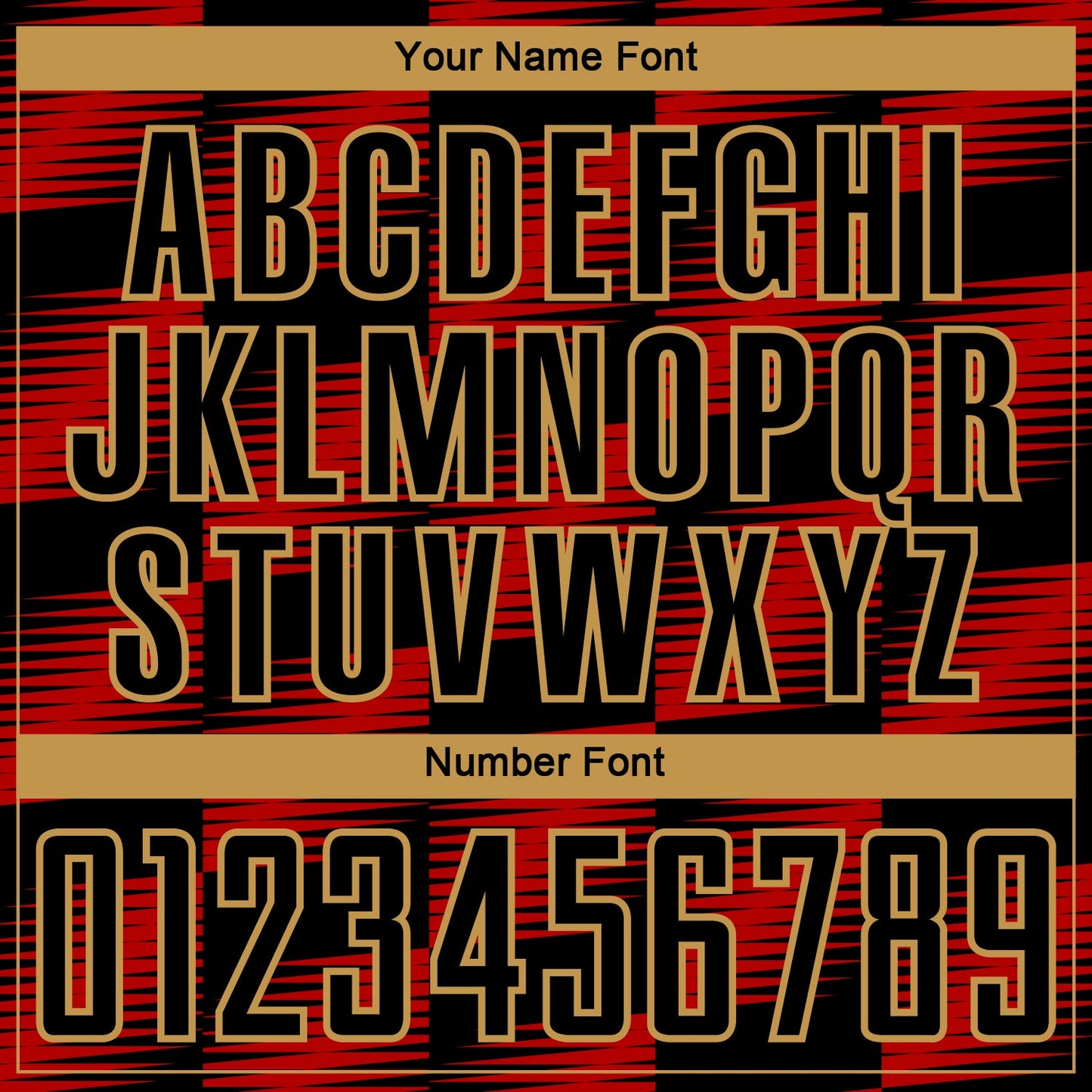 Custom Black Red-Old Gold Lines Sublimation Soccer Uniform Jersey - Sky-Custom